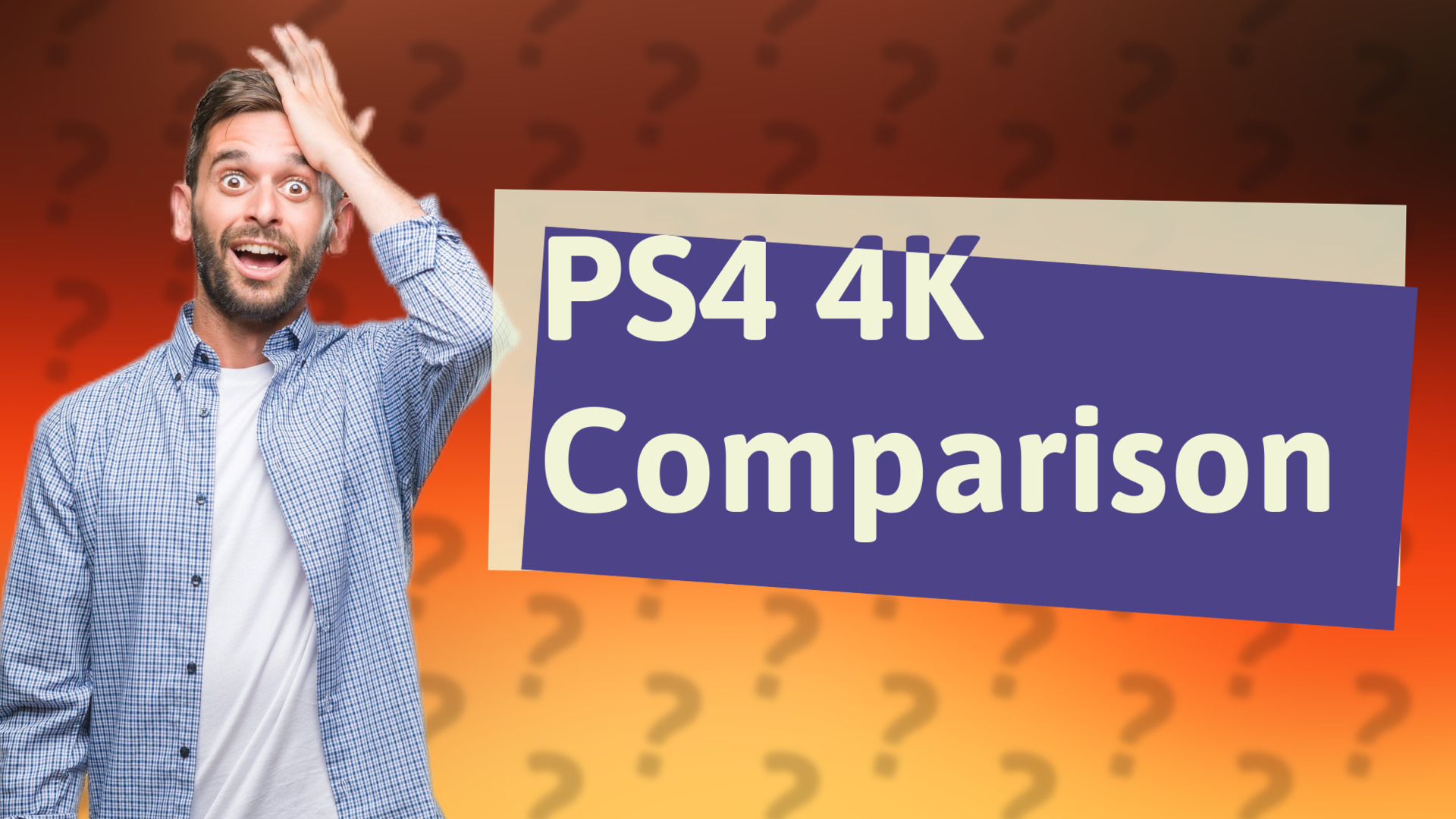 PS4 4K Comparison