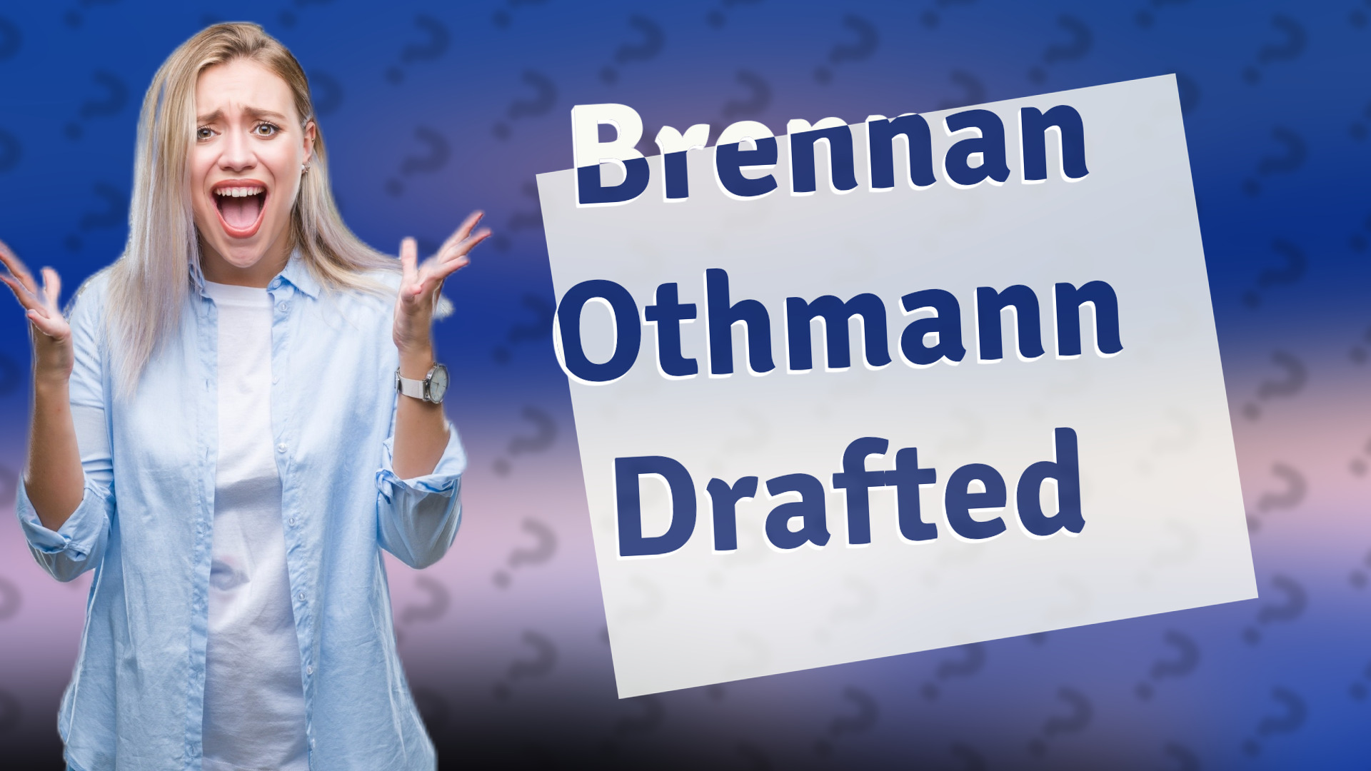 Brennan Othmann Drafted