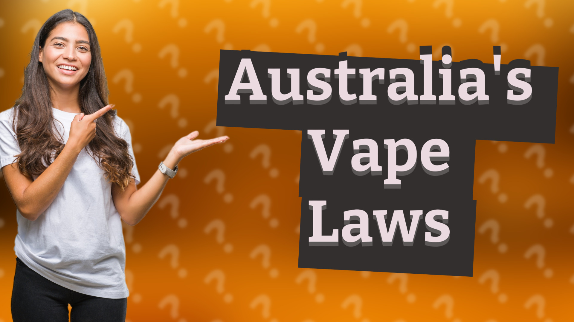 Australia's Vape Laws
