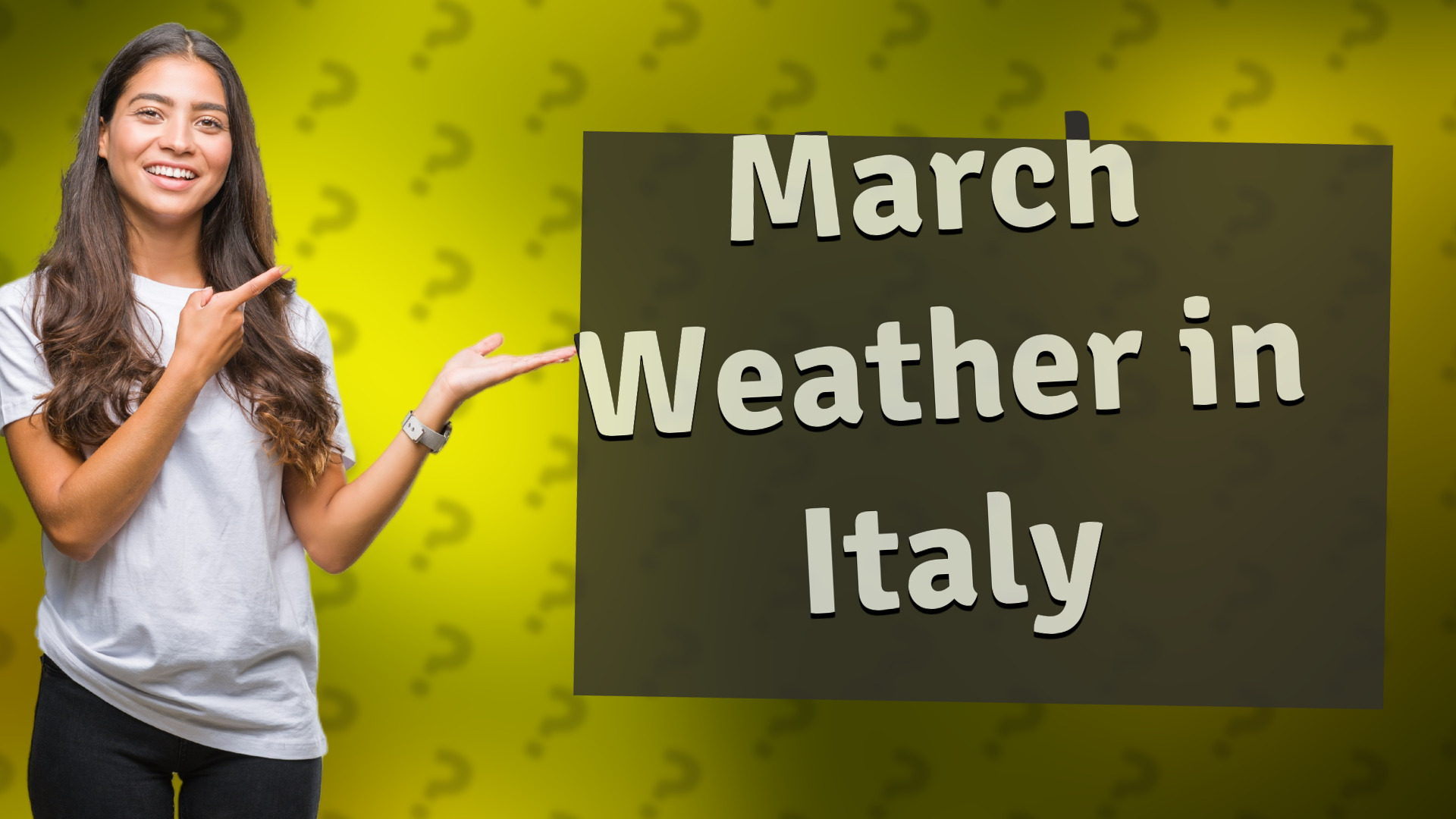 March Weather in Italy
