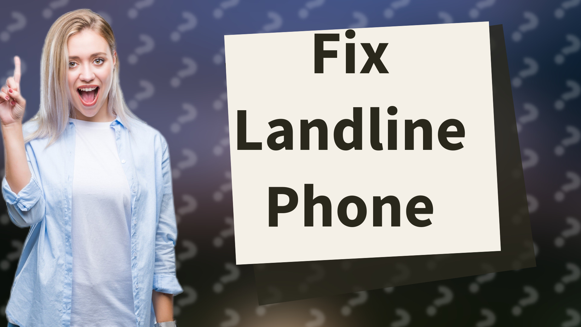Fix Landline Phone