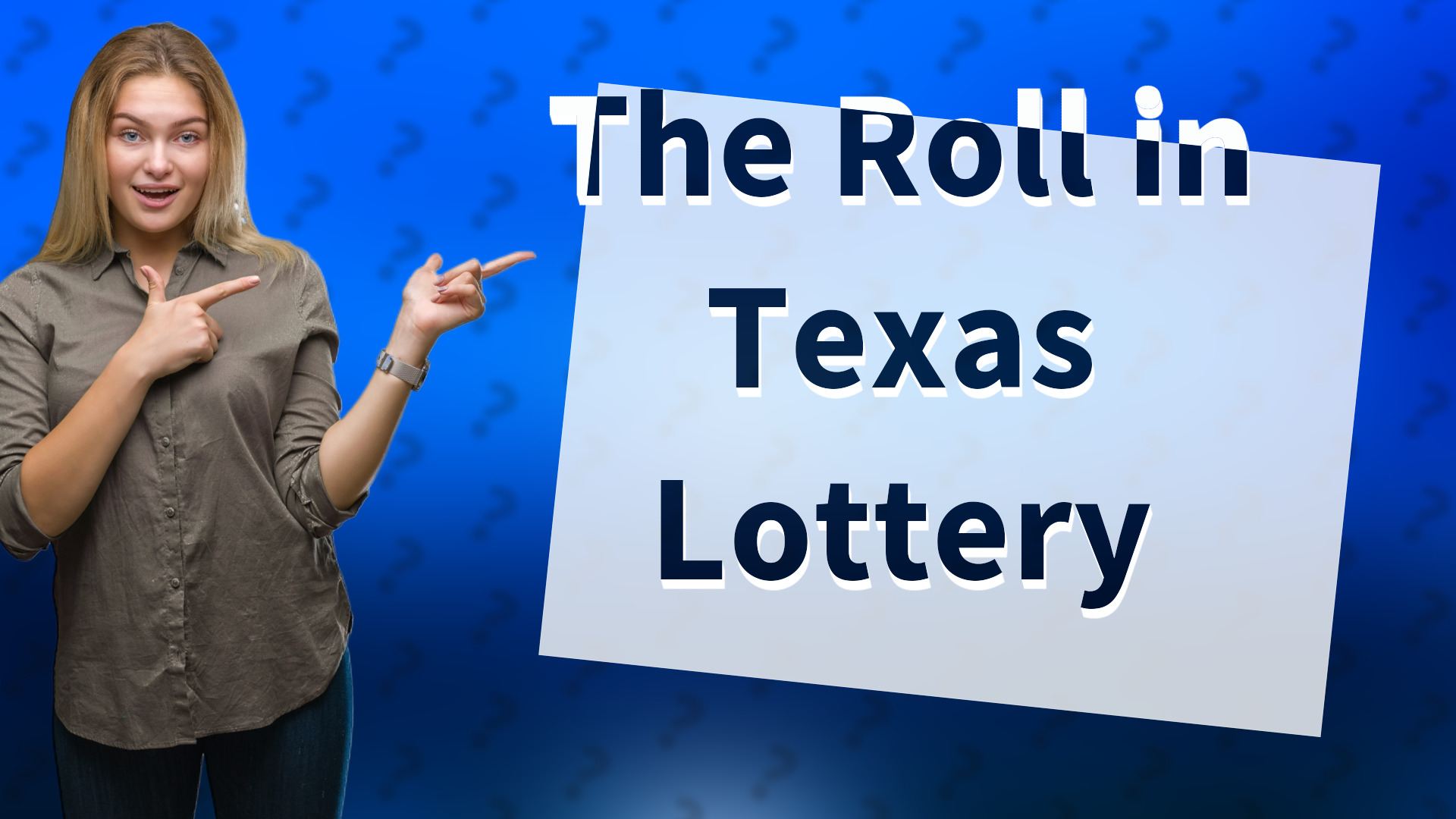 The Roll in Texas Lottery