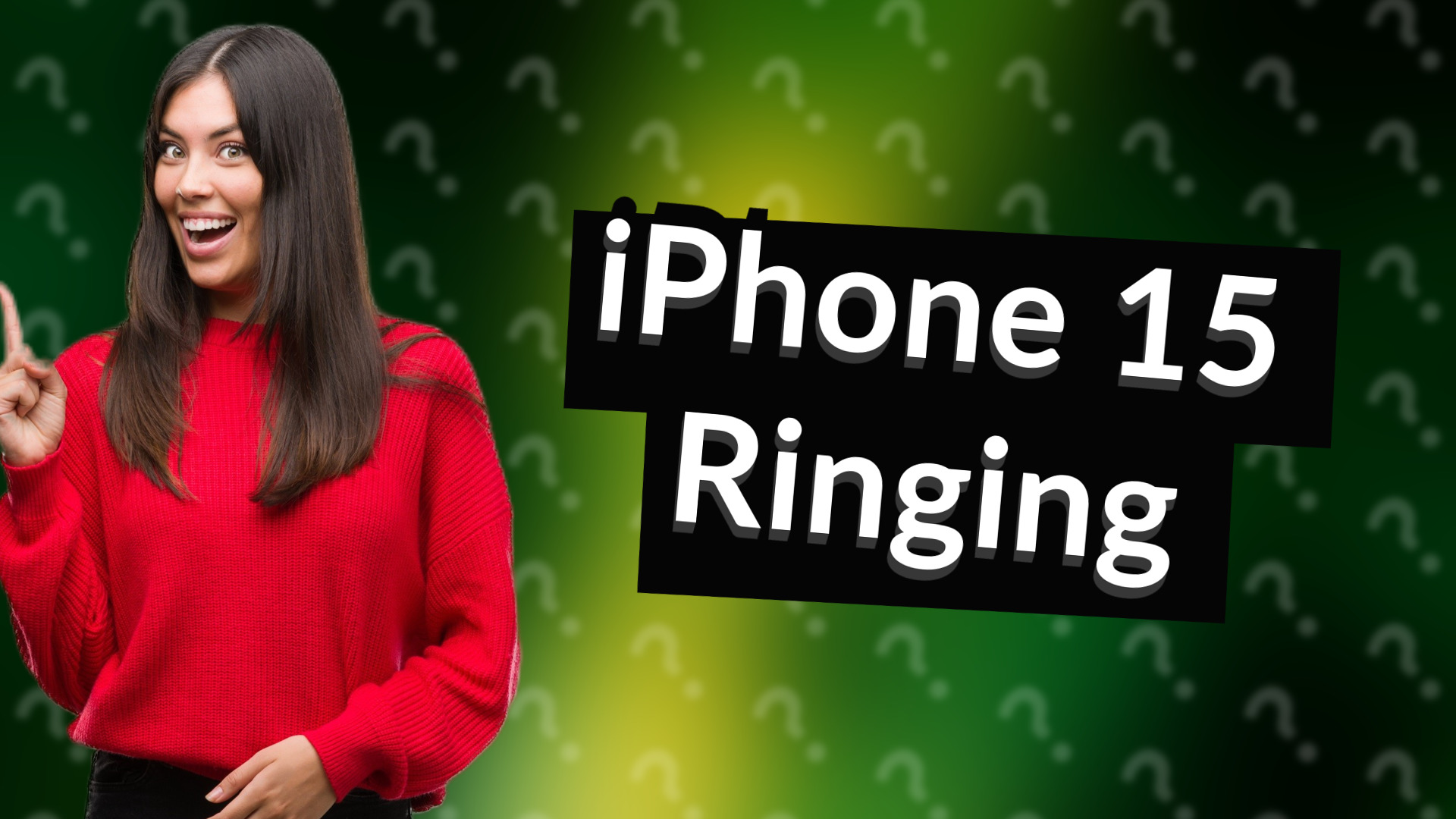 iPhone 15 Ringing
