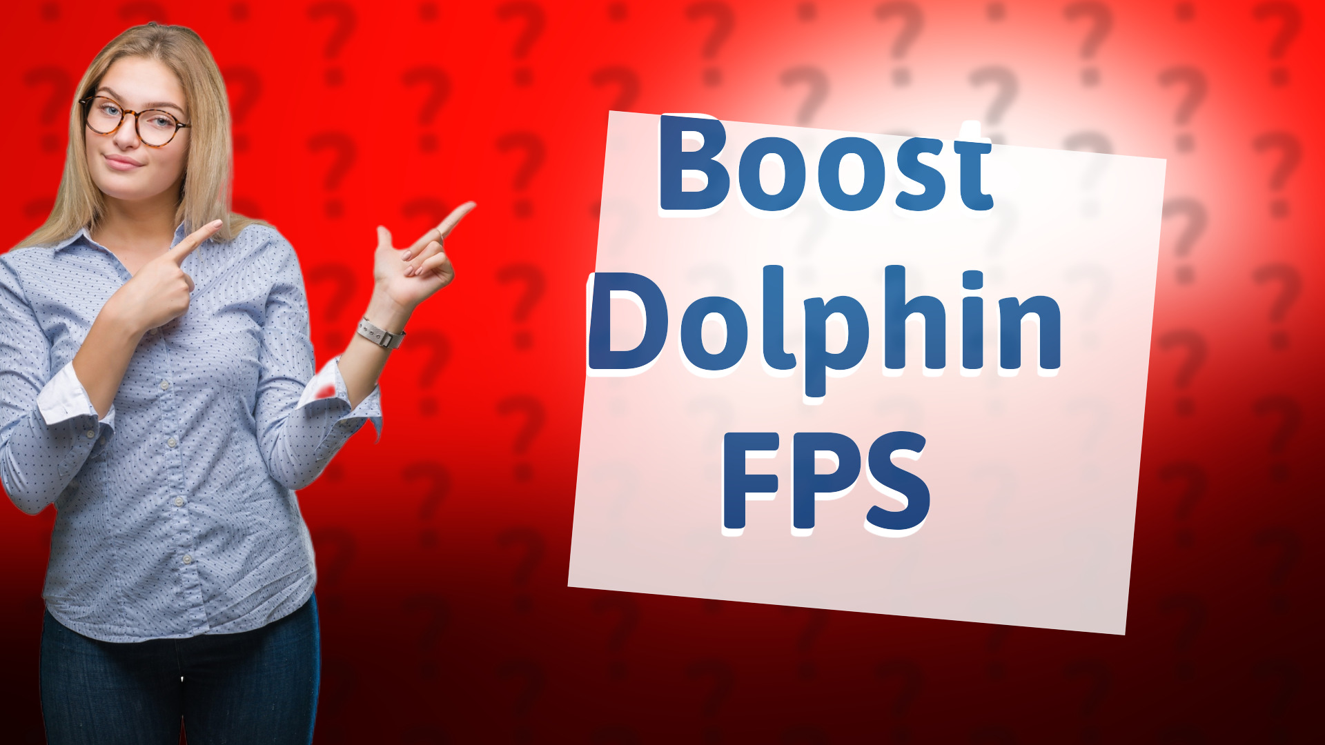 Boost Dolphin FPS