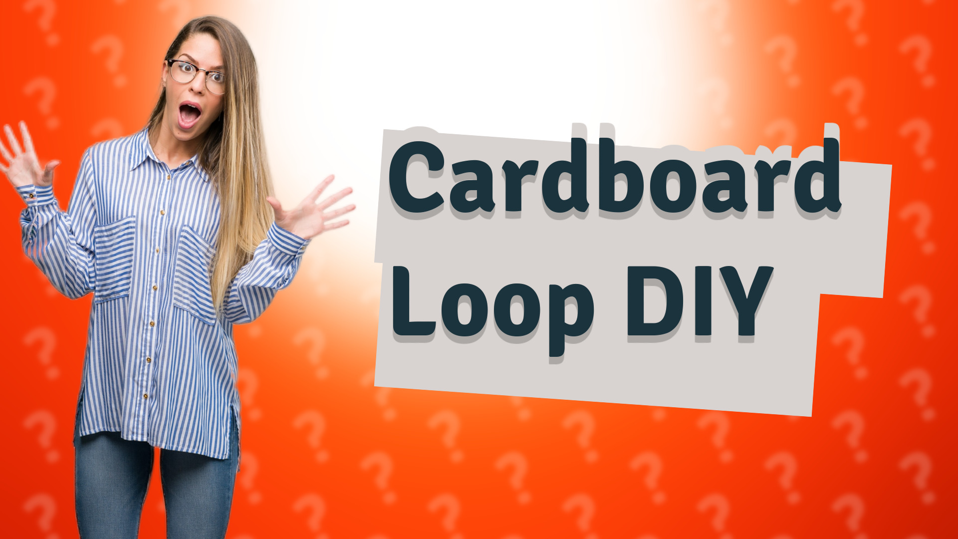 Cardboard Loop DIY