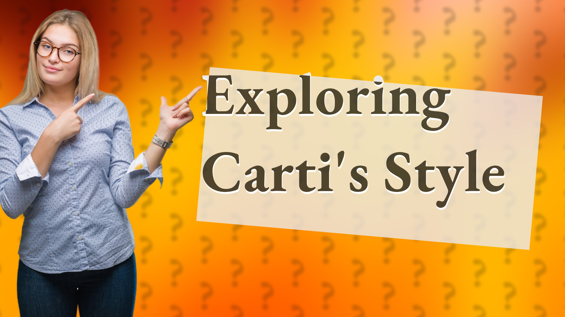 Exploring Carti's Style