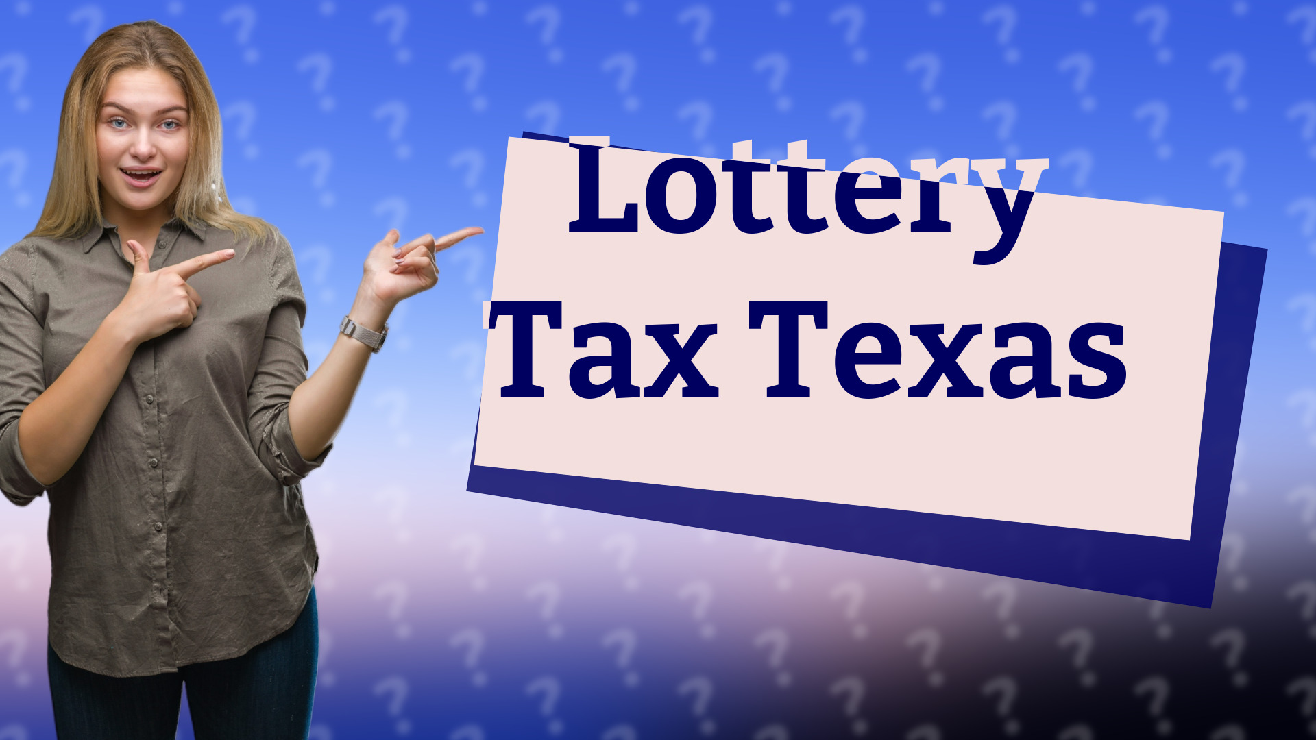 Lottery Tax Texas