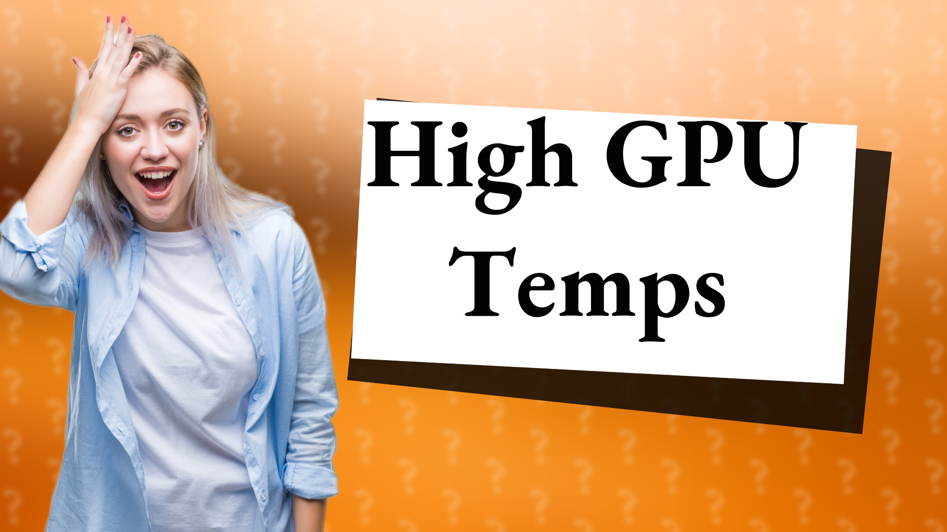 High GPU Temps