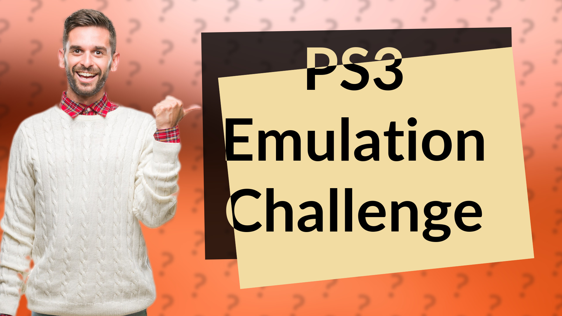 PS3 Emulation Challenge