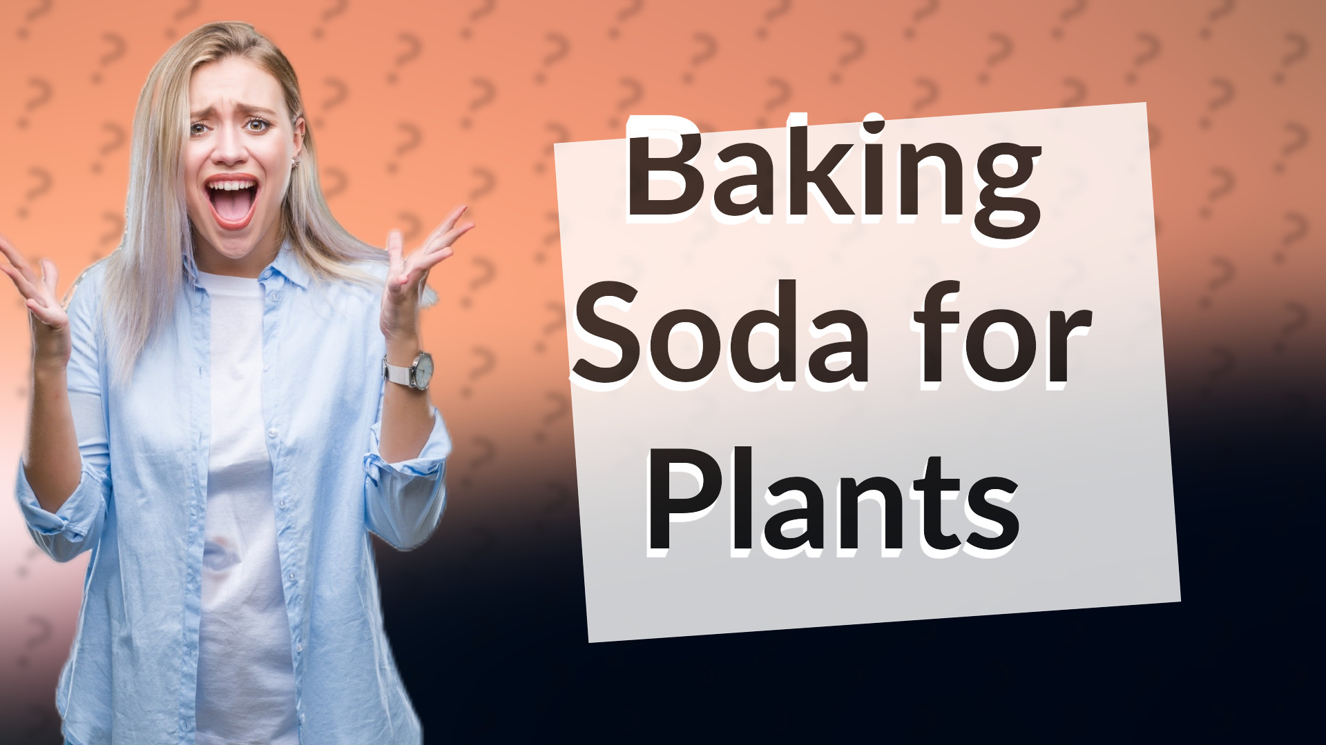 Baking Soda for Plants