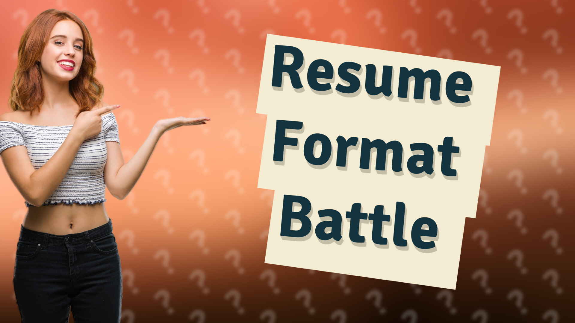 Resume Format Battle