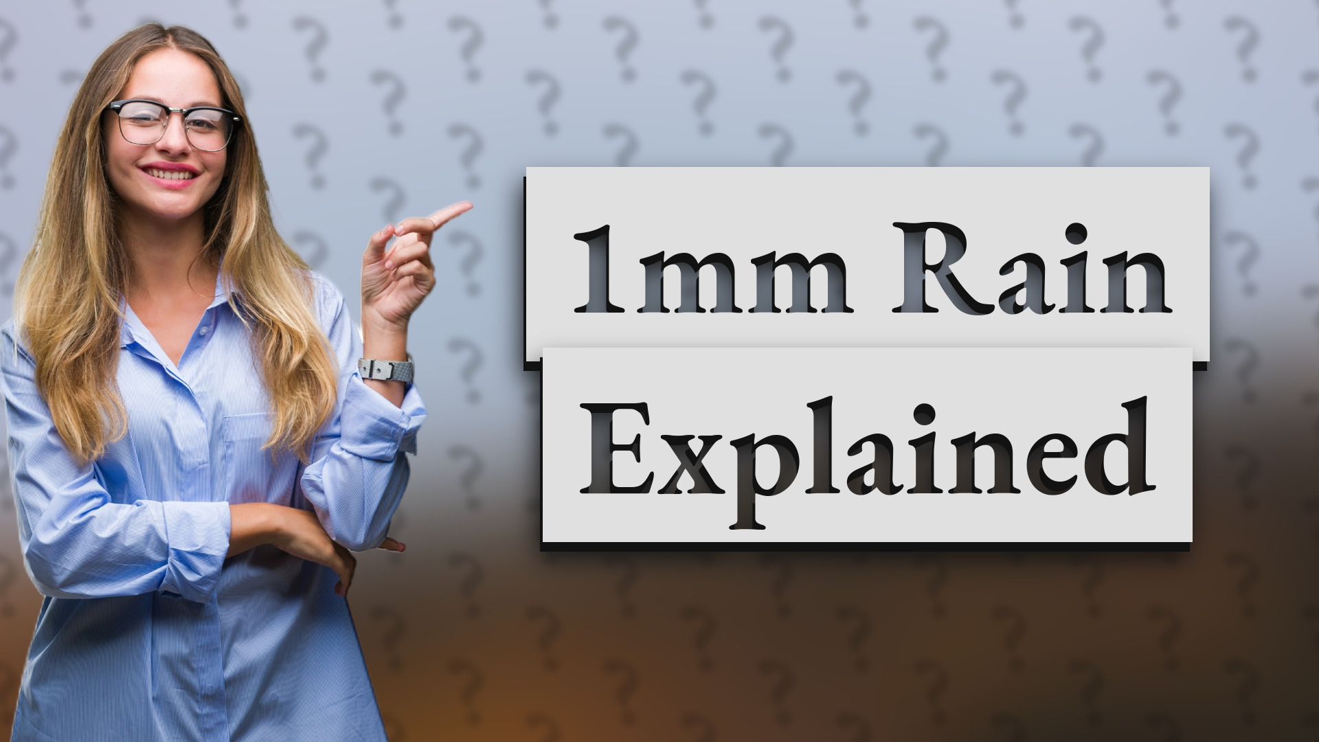 1mm Rain Explained