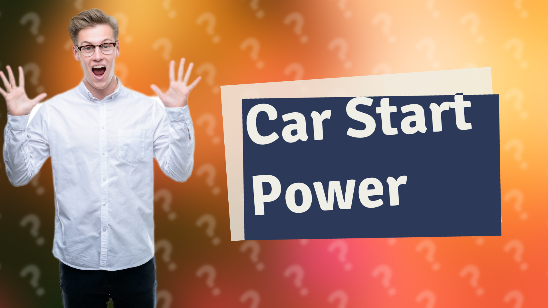 Car Start Power