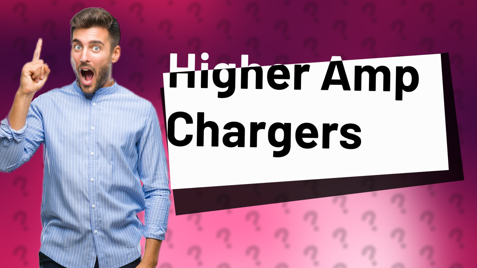 Higher Amp Chargers