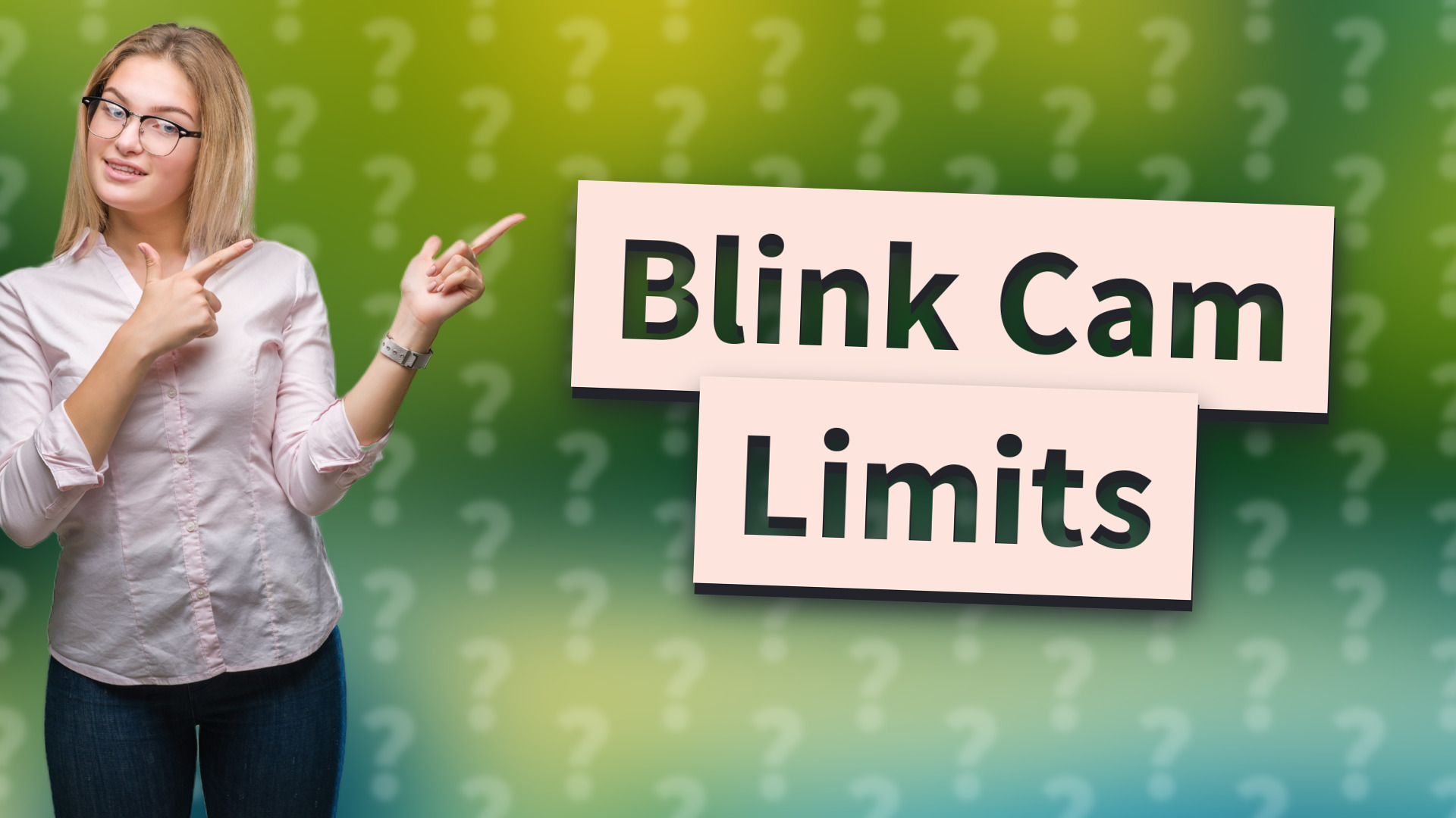 Blink Cam Limits