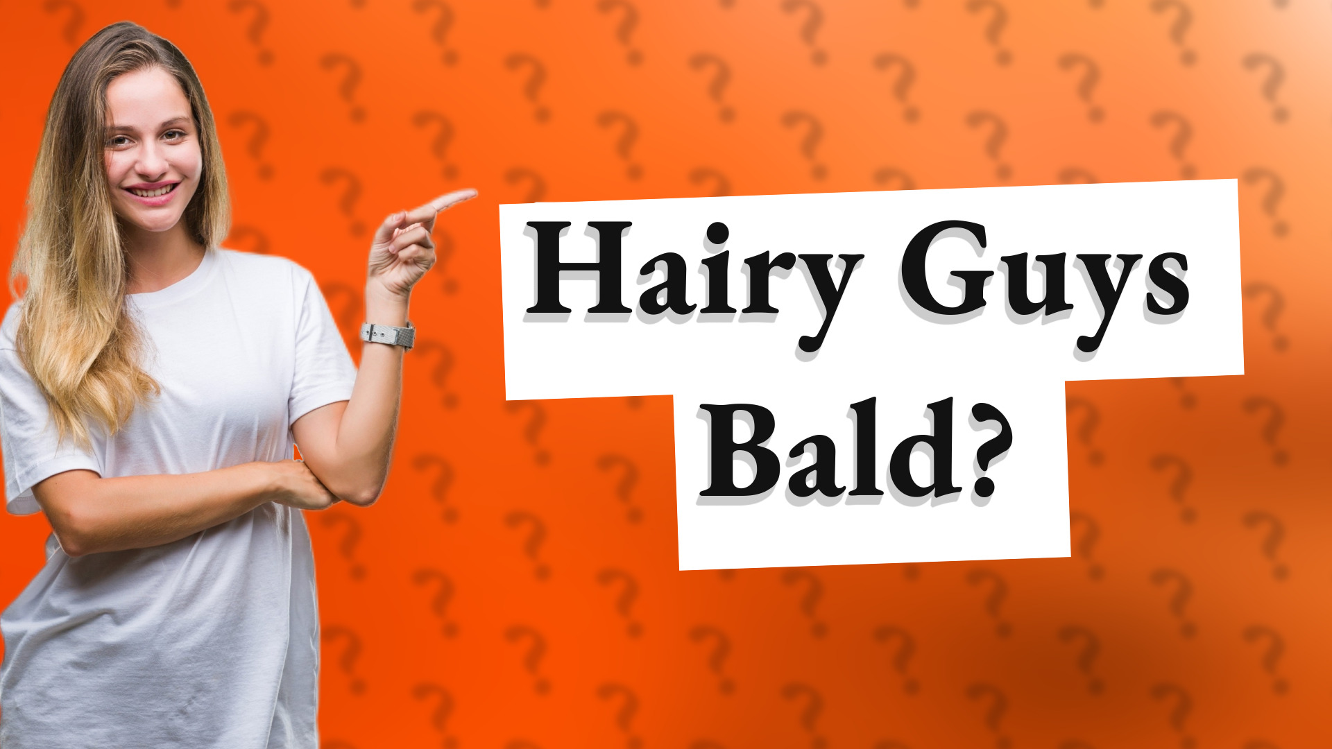 Hairy Guys Bald?