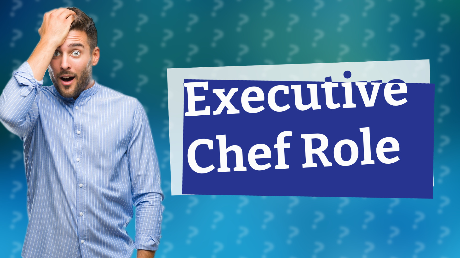 Executive Chef Role