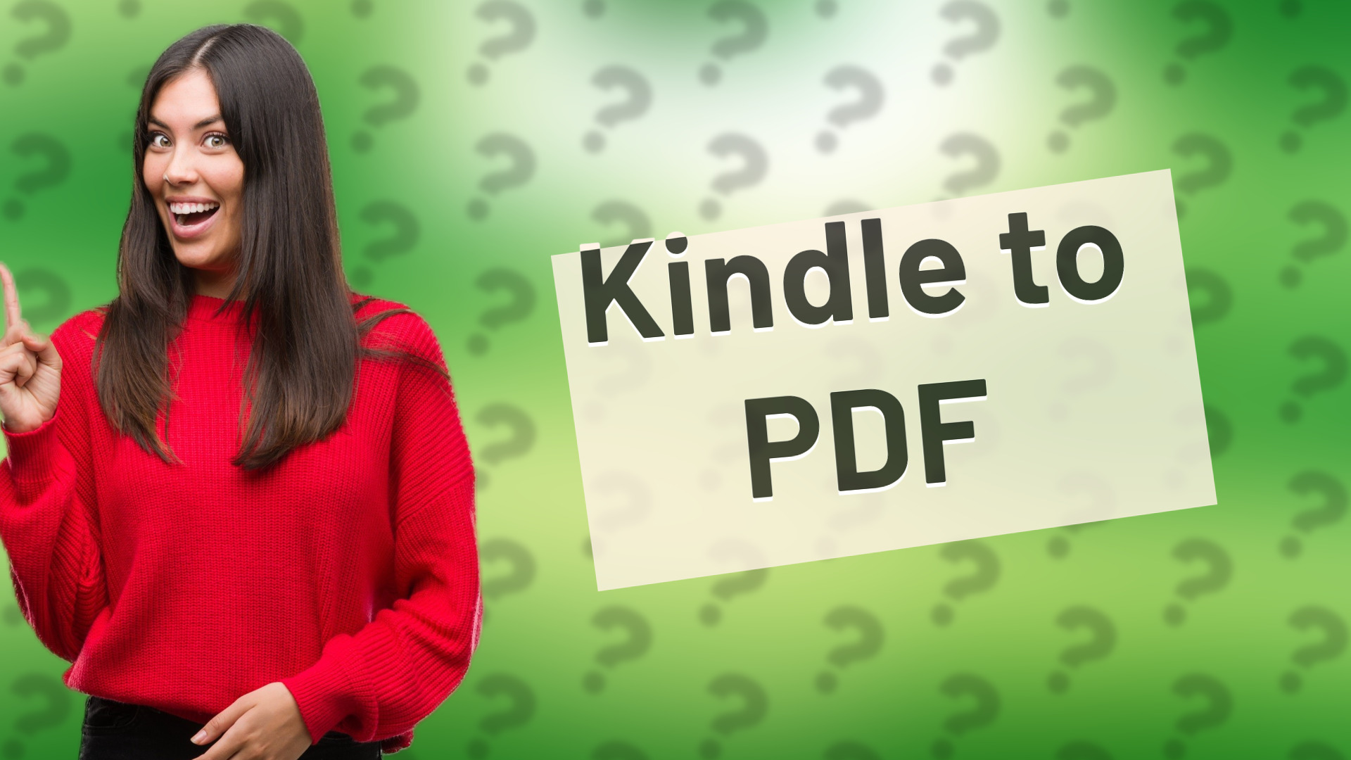 Kindle to PDF