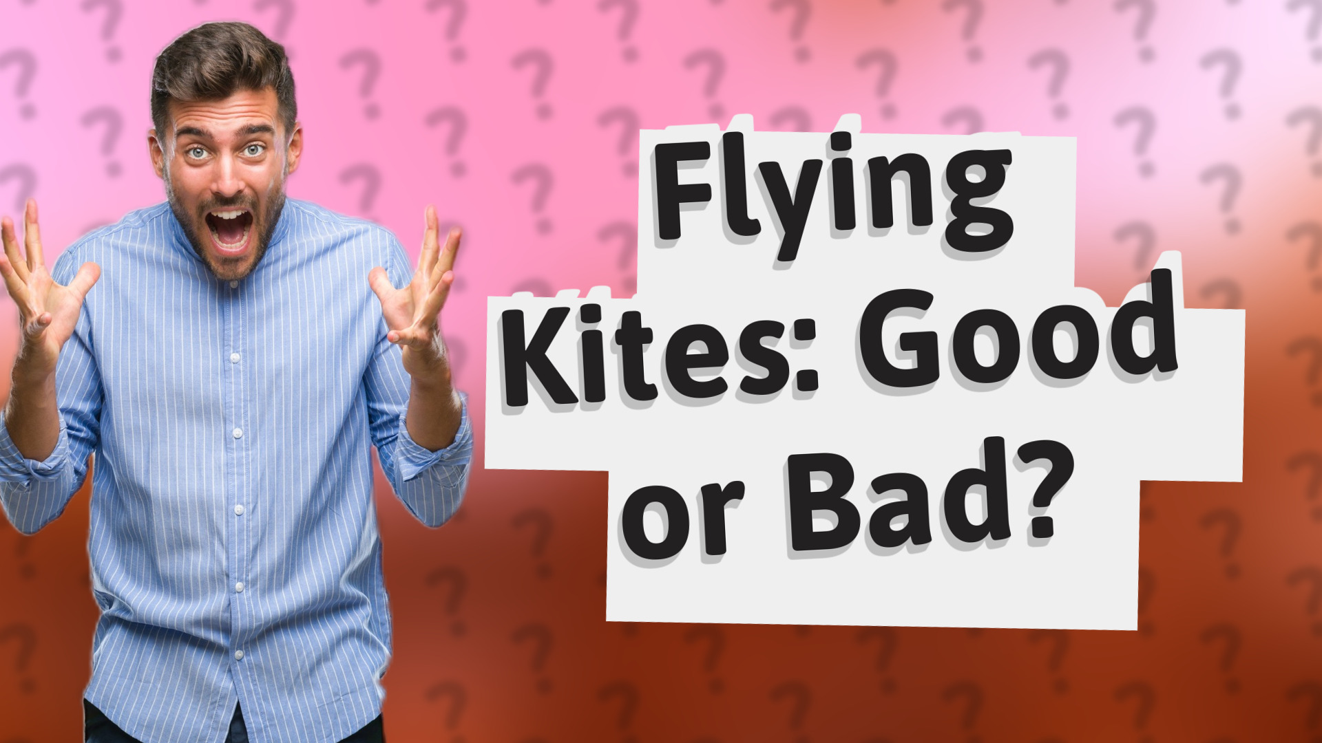 Flying Kites: Good or Bad?