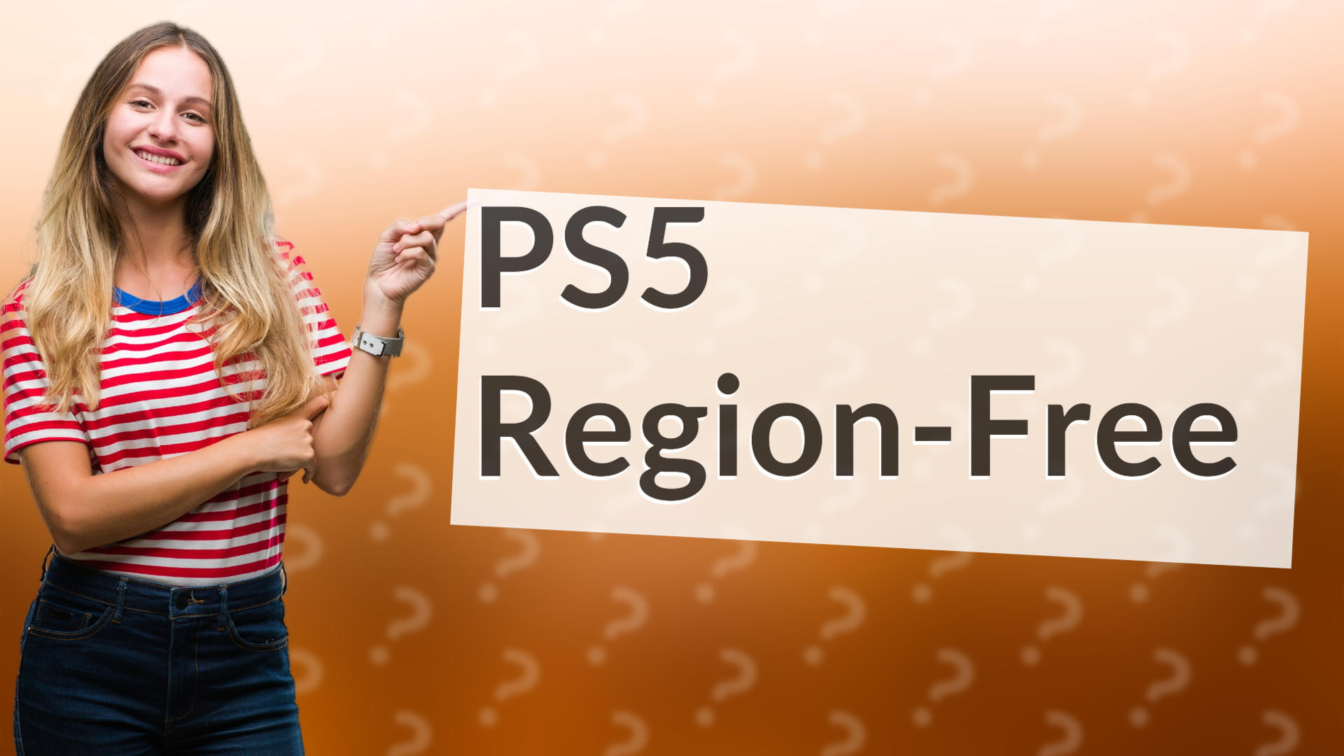 PS5 Region-Free