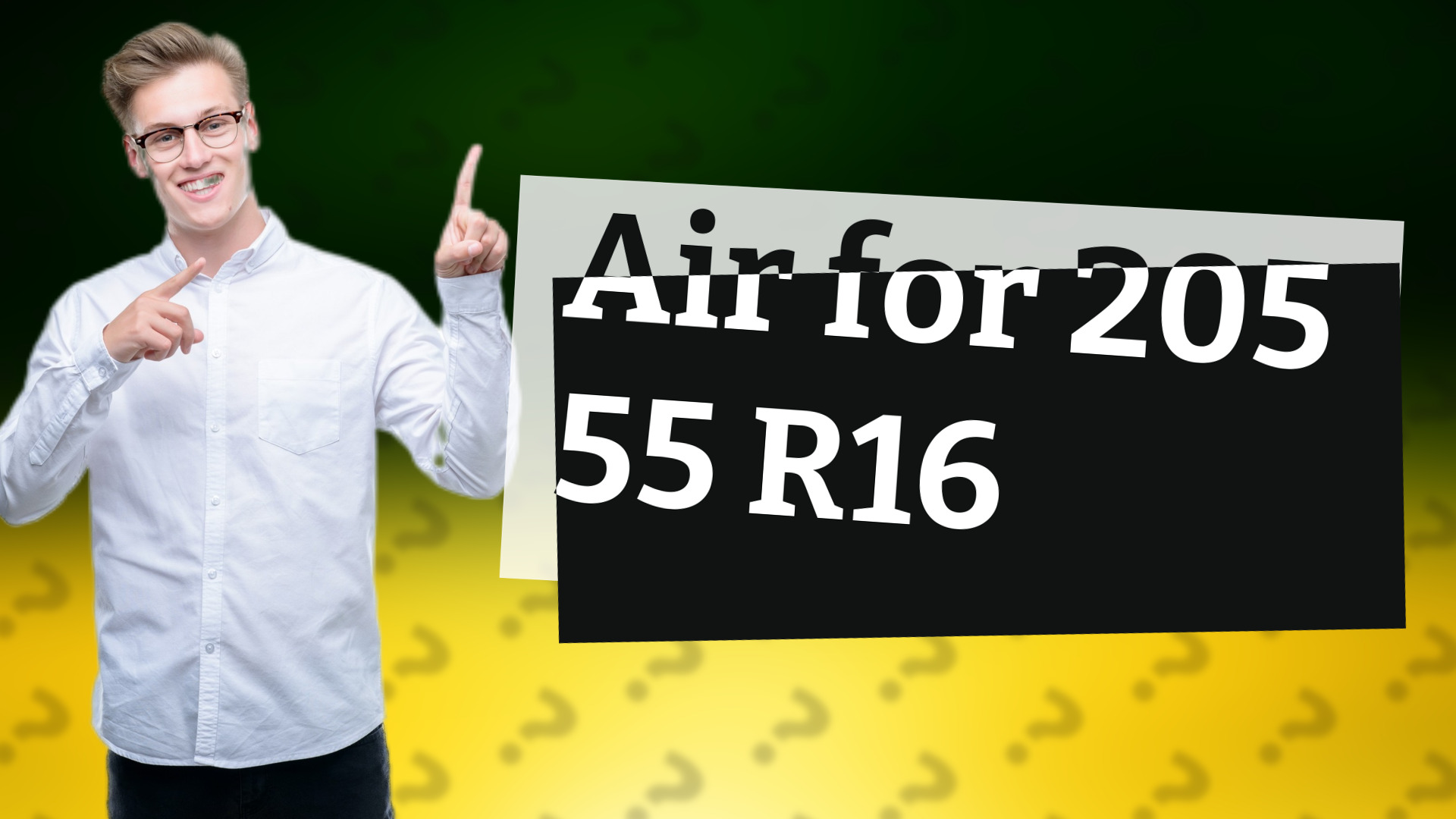 Air for 205 55 R16