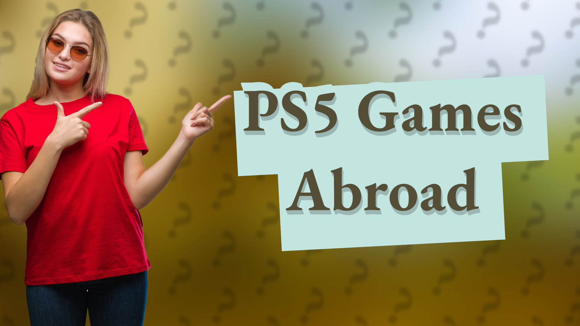PS5 Games Abroad