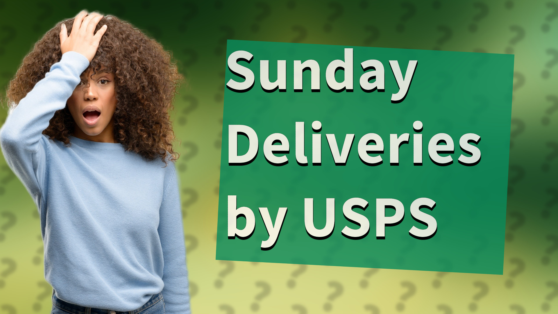 Sunday Deliveries by USPS