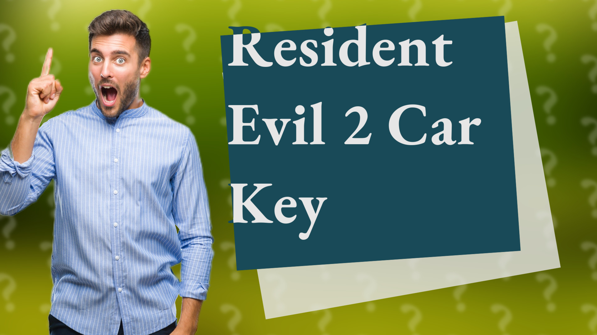 Resident Evil 2 Car Key