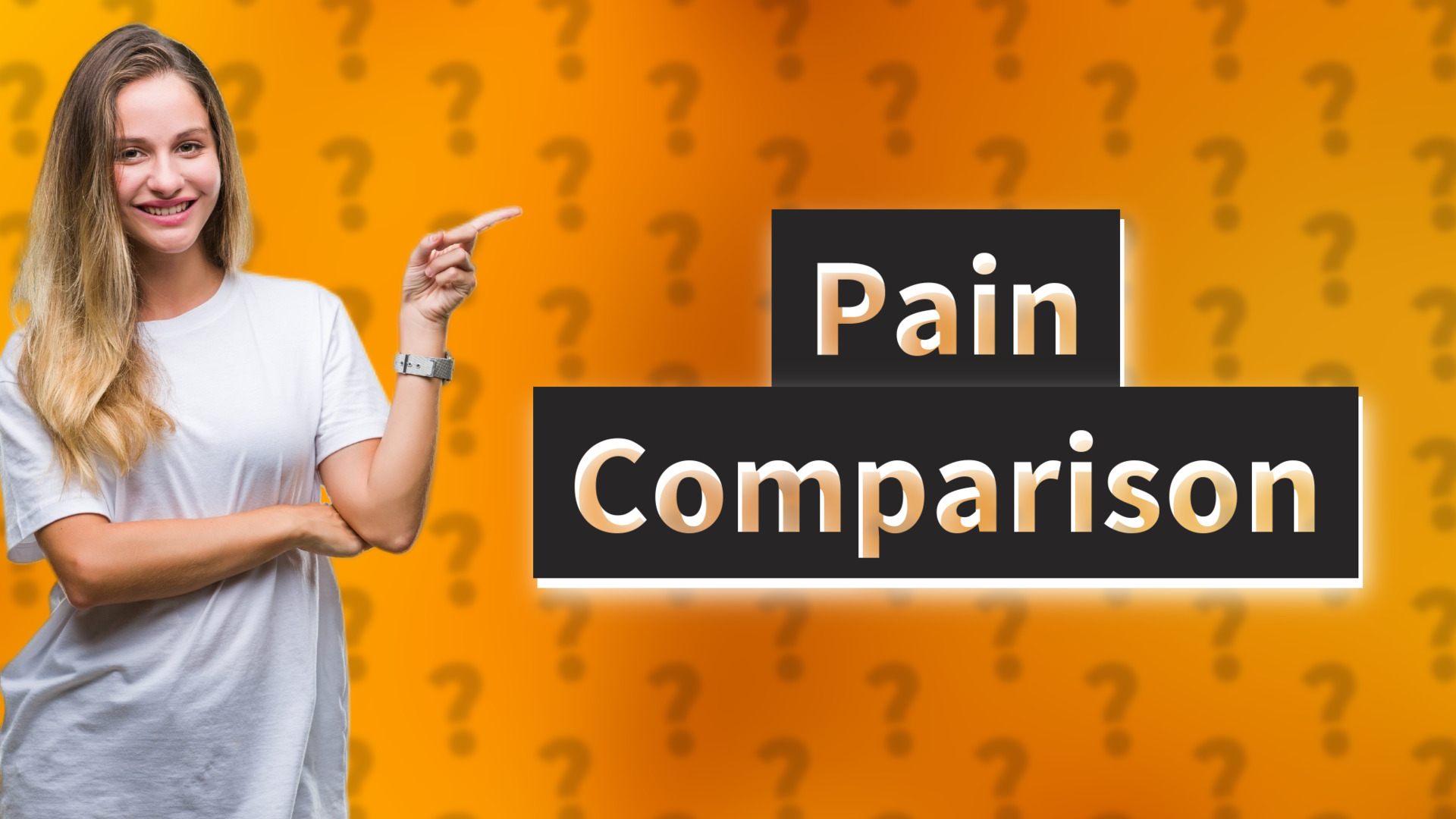Pain Comparison