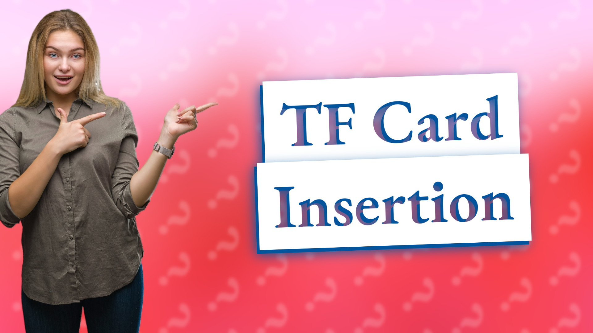 TF Card Insertion