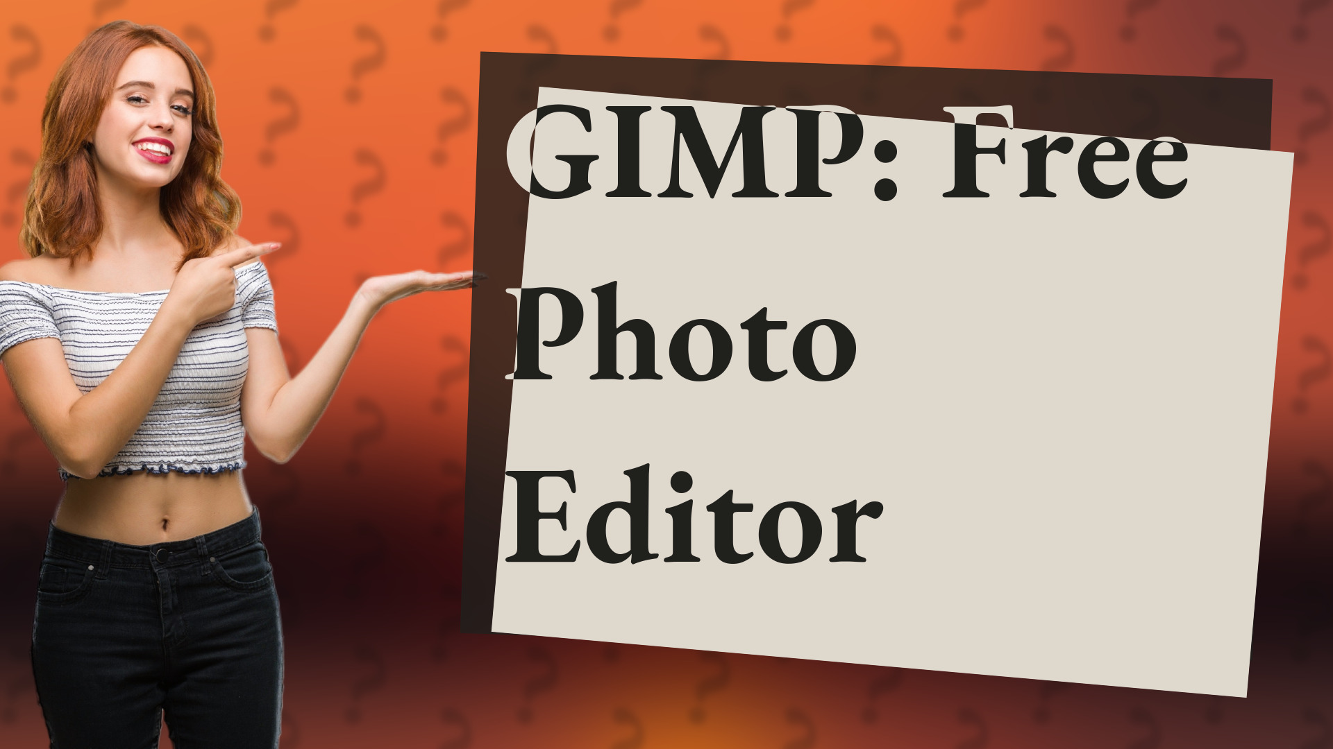 GIMP: Free Photo Editor