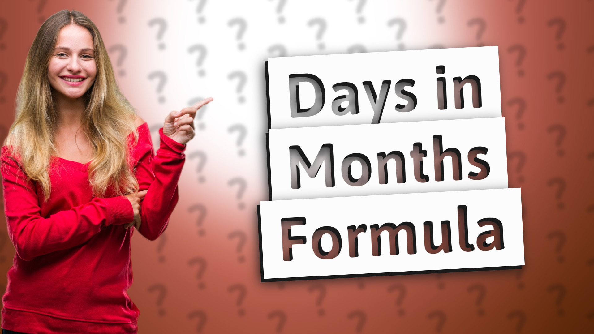 Days in Months Formula