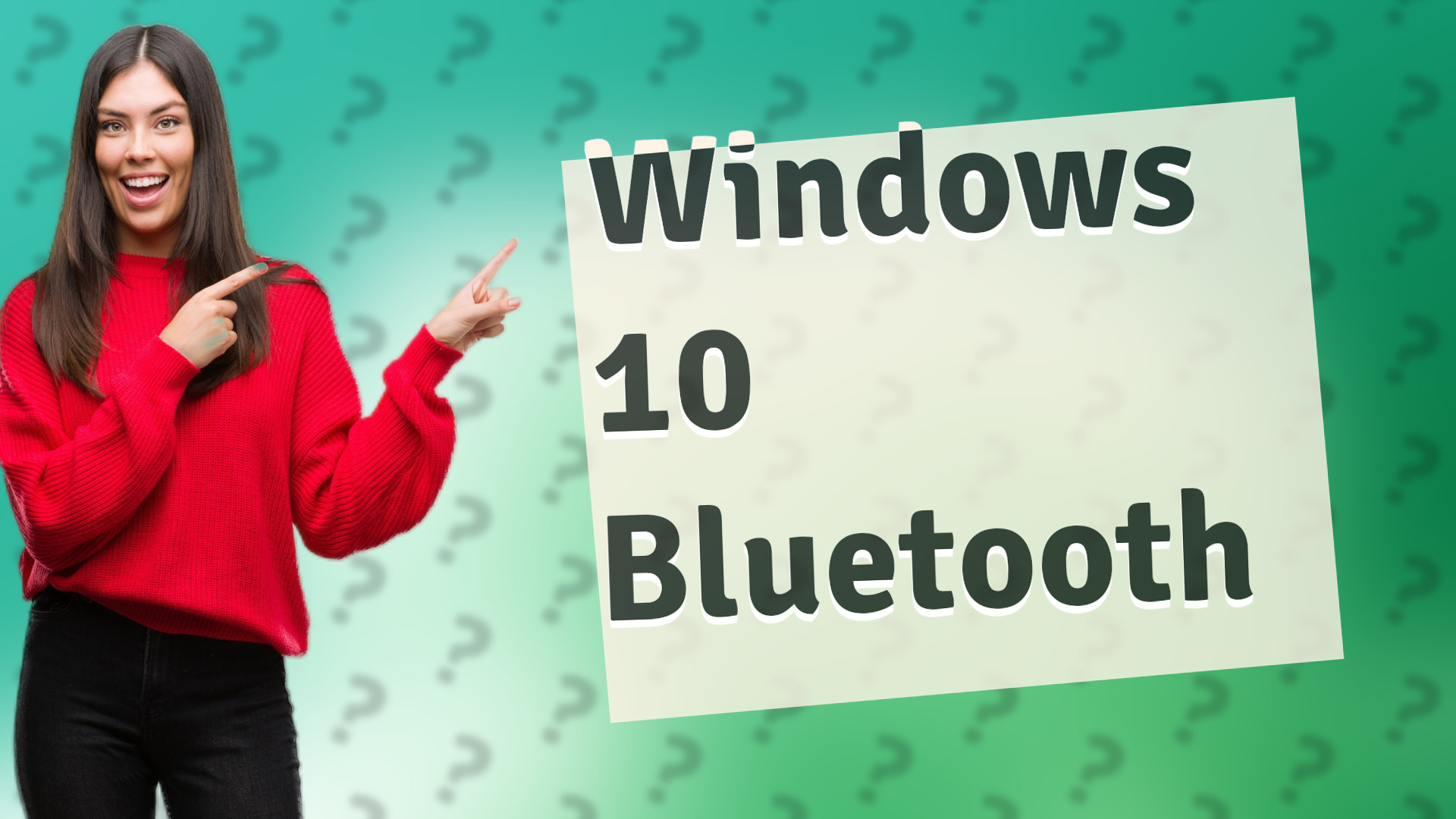 Windows 10 Bluetooth