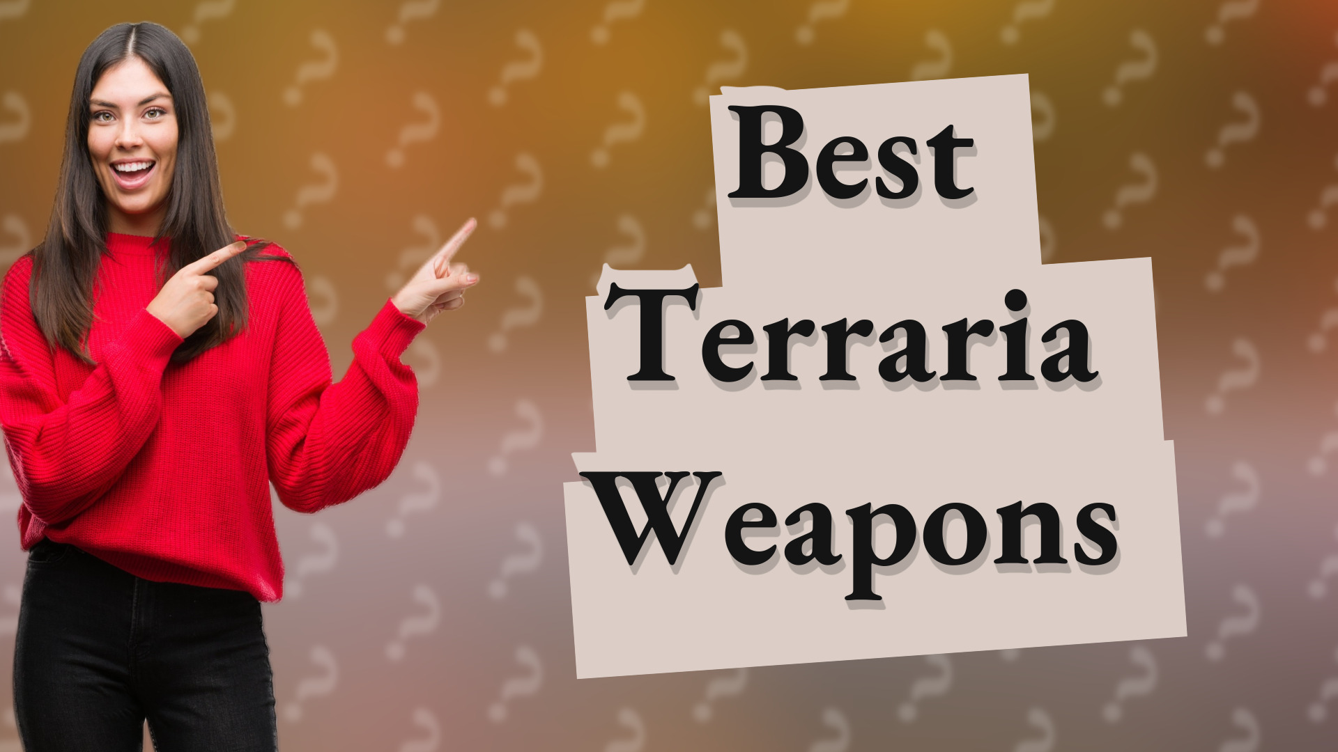 Best Terraria Weapons