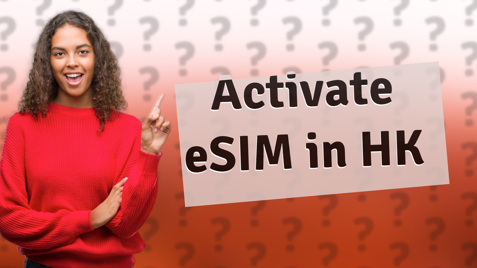Activate eSIM in HK