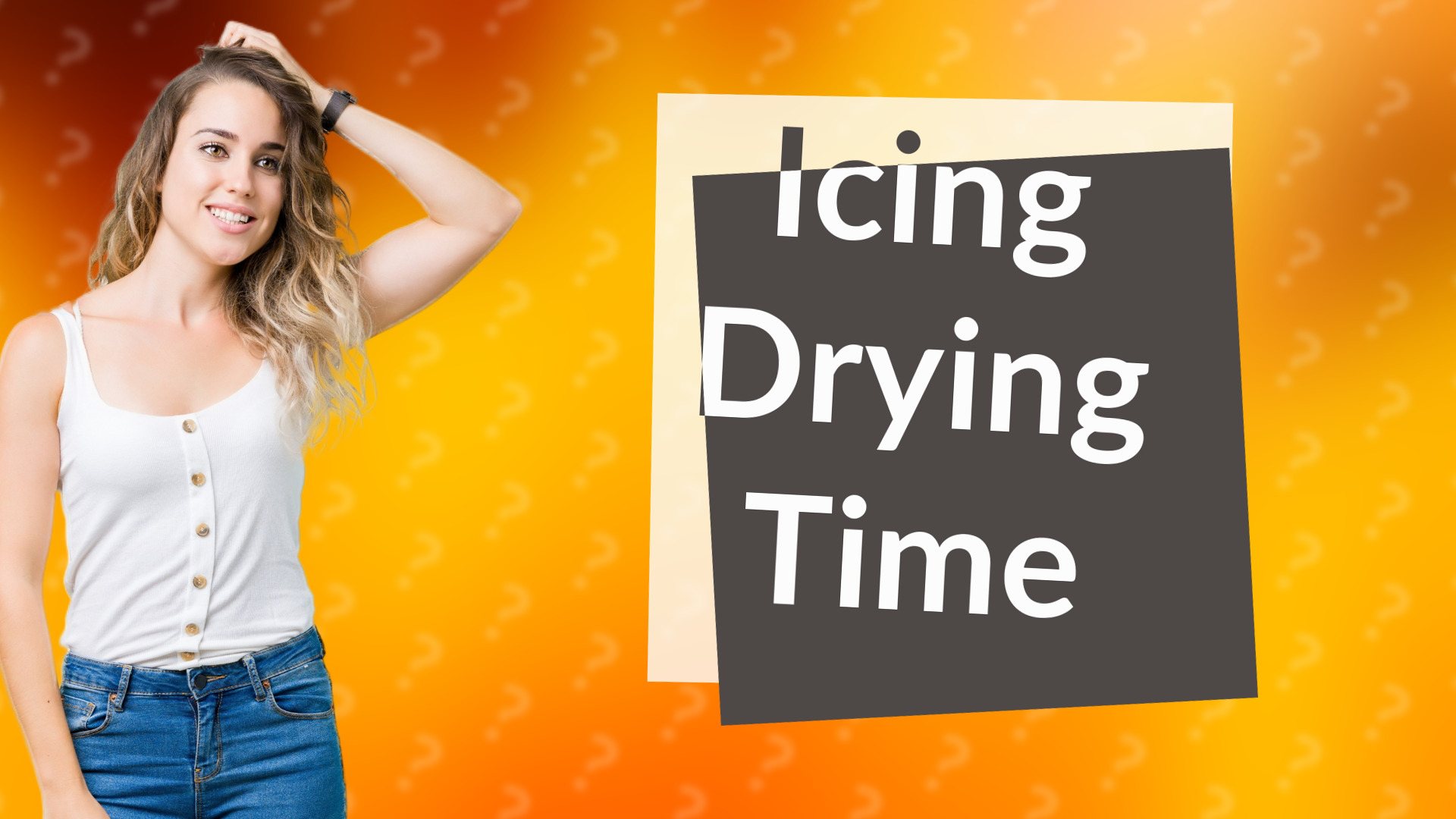 Icing Drying Time