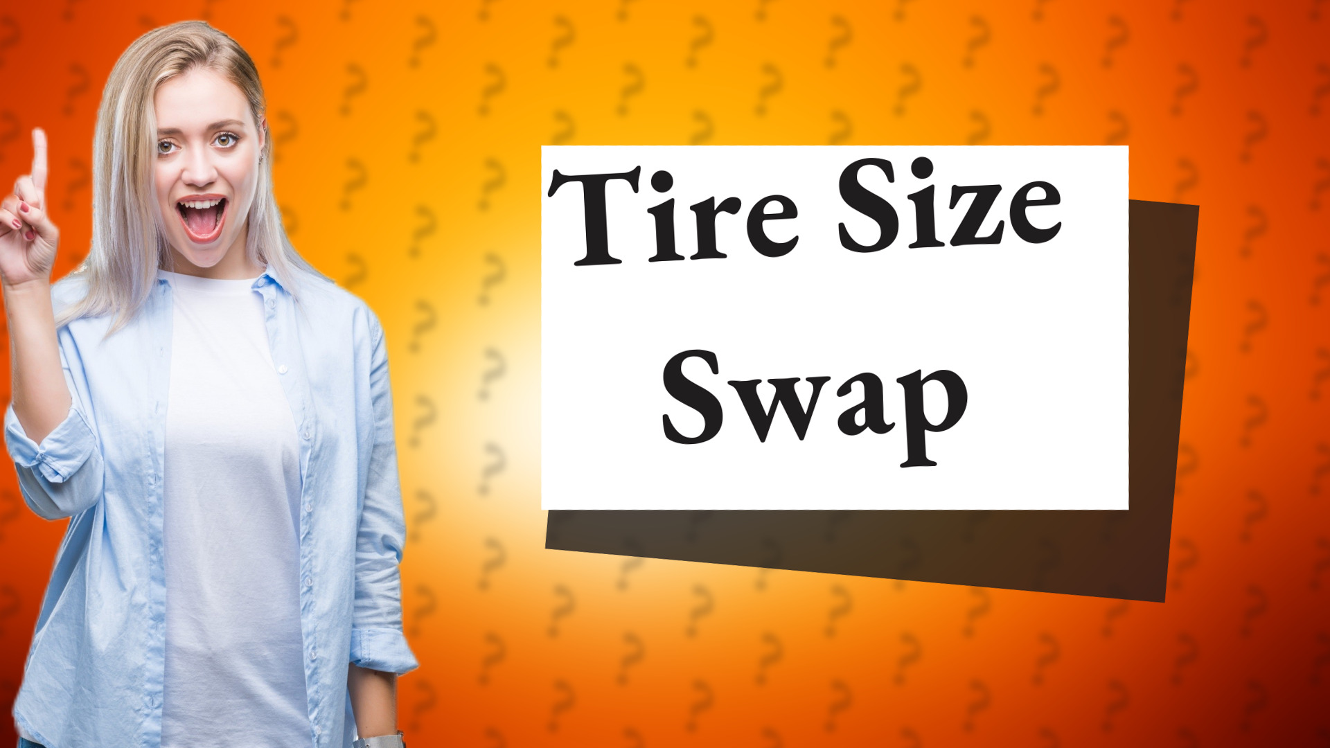 Tire Size Swap
