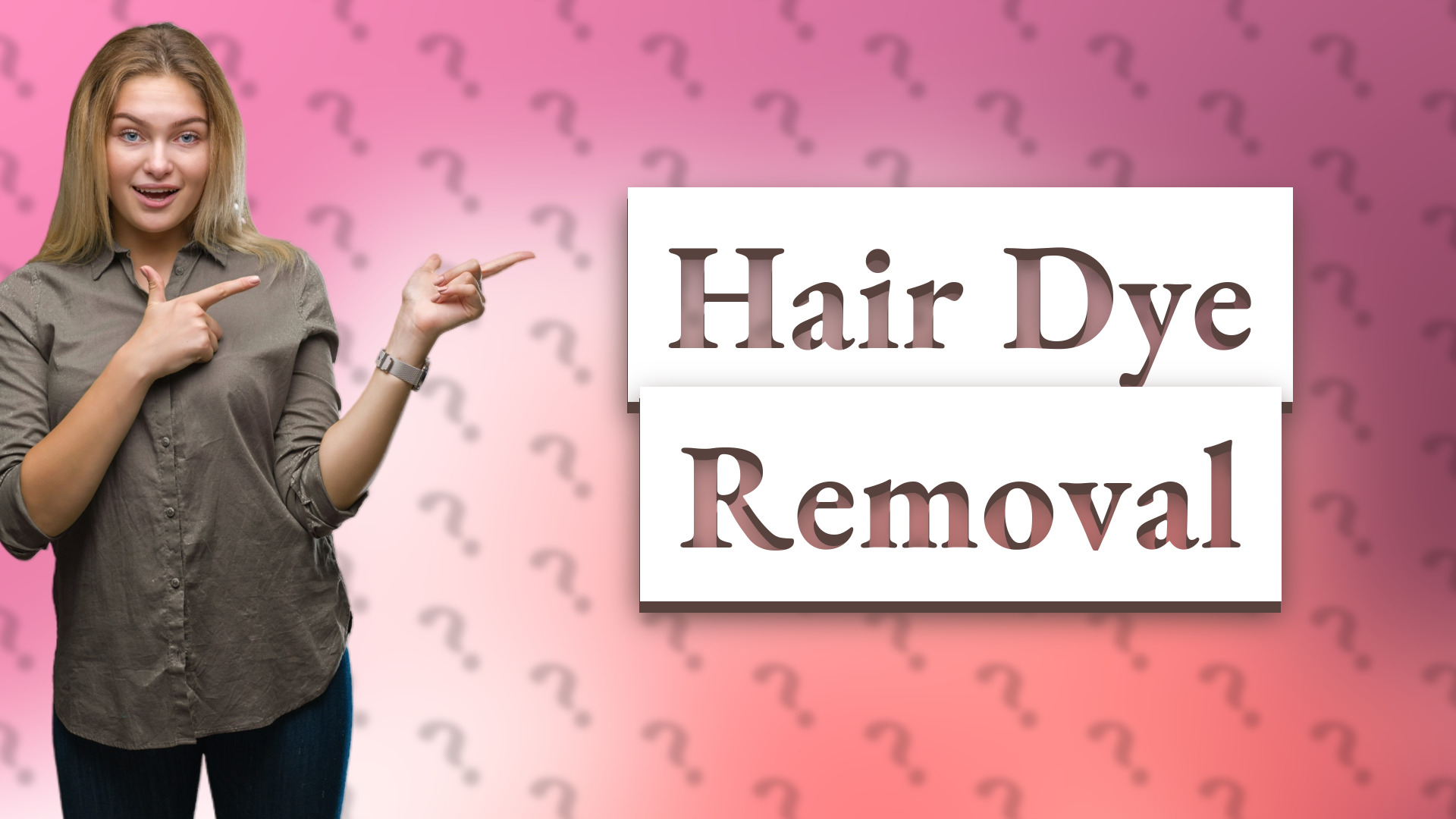 Hair Dye Removal