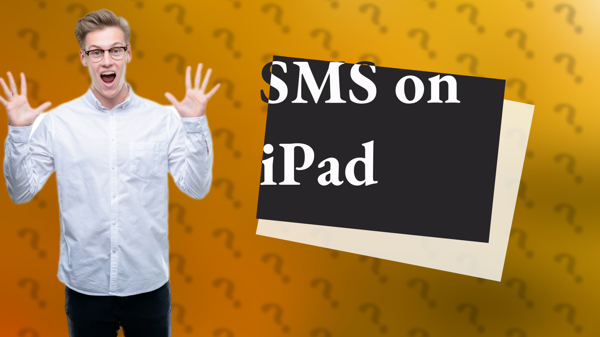SMS on iPad