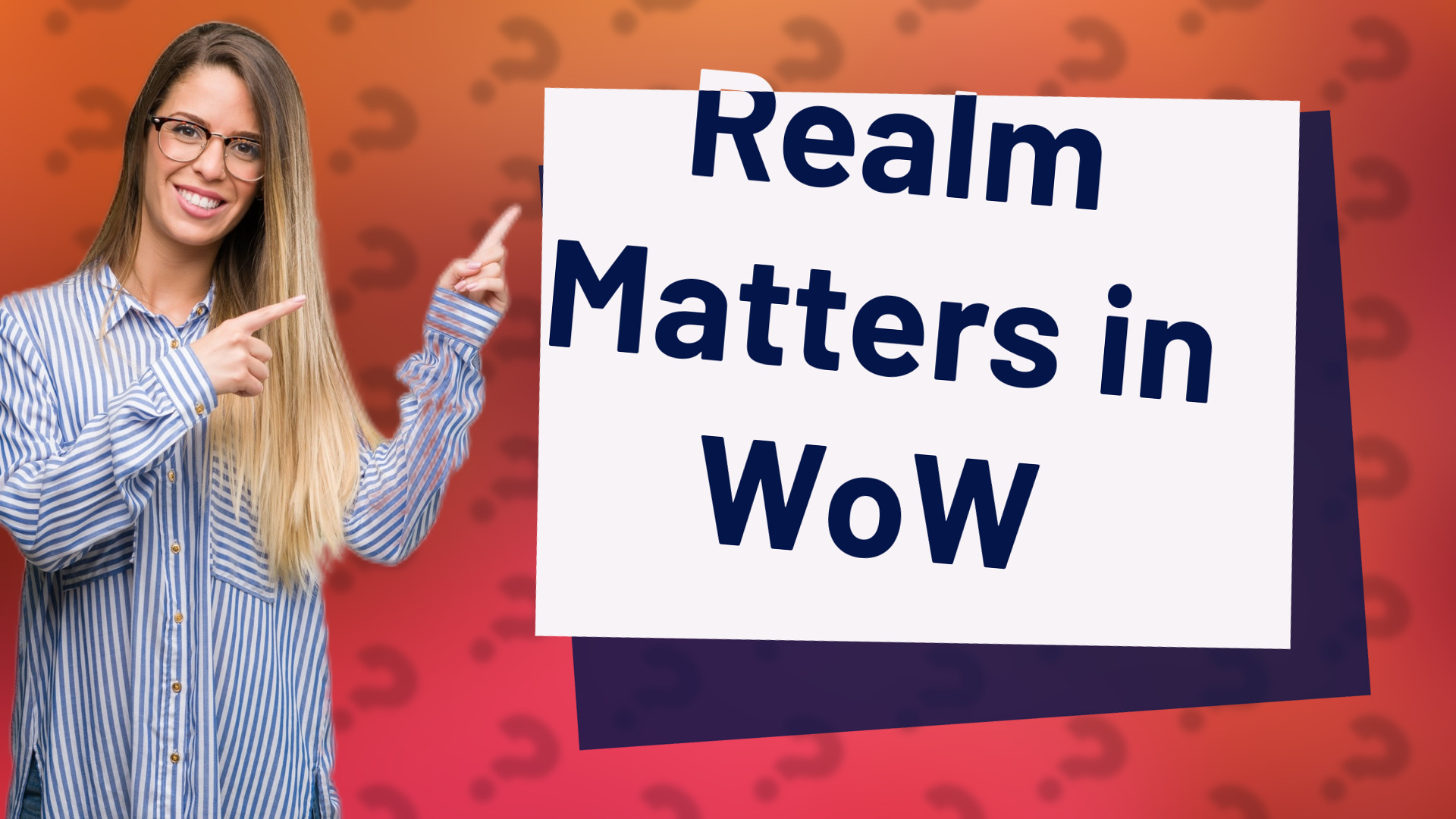 Realm Matters in WoW