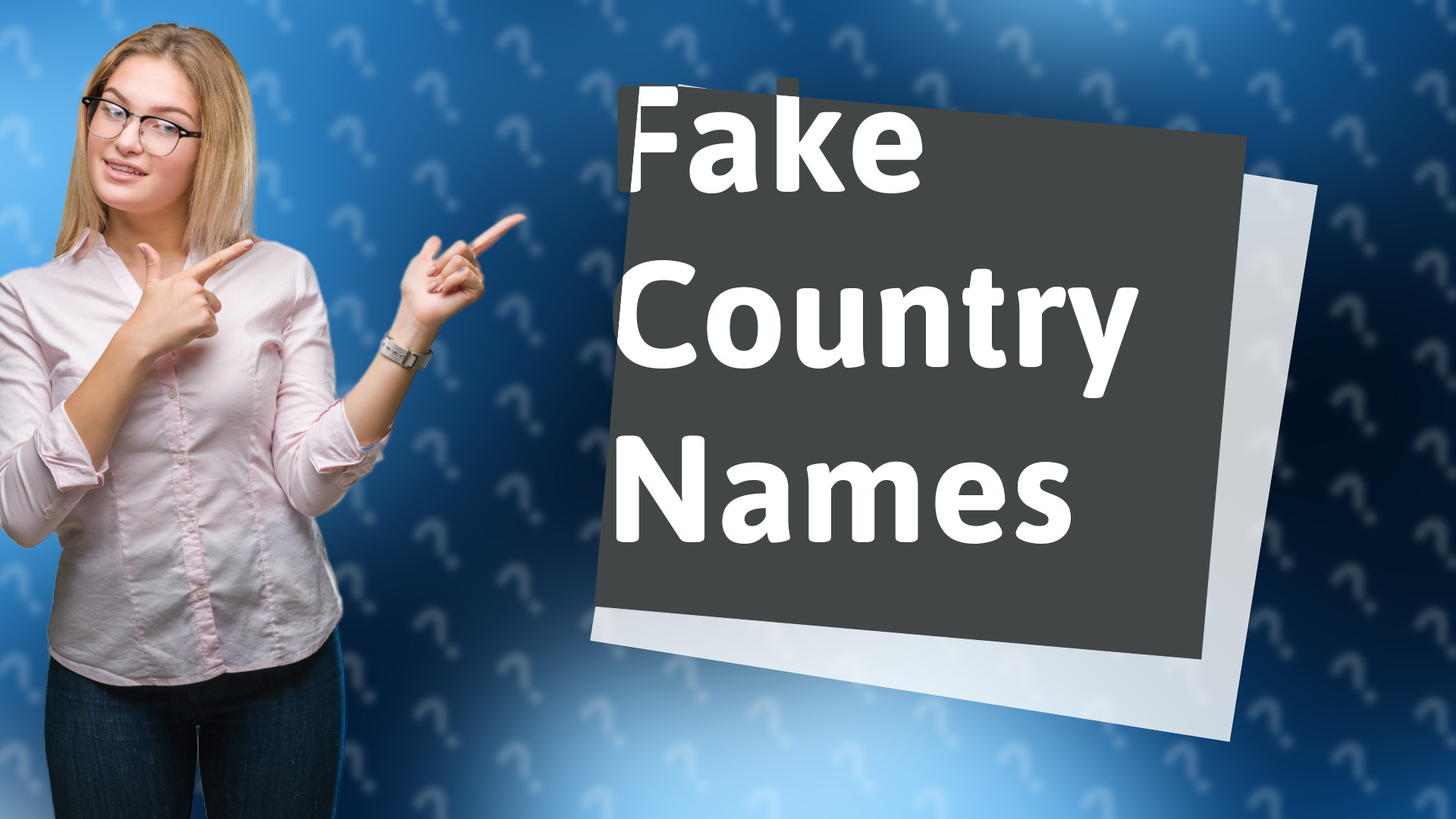 Fake Country Names