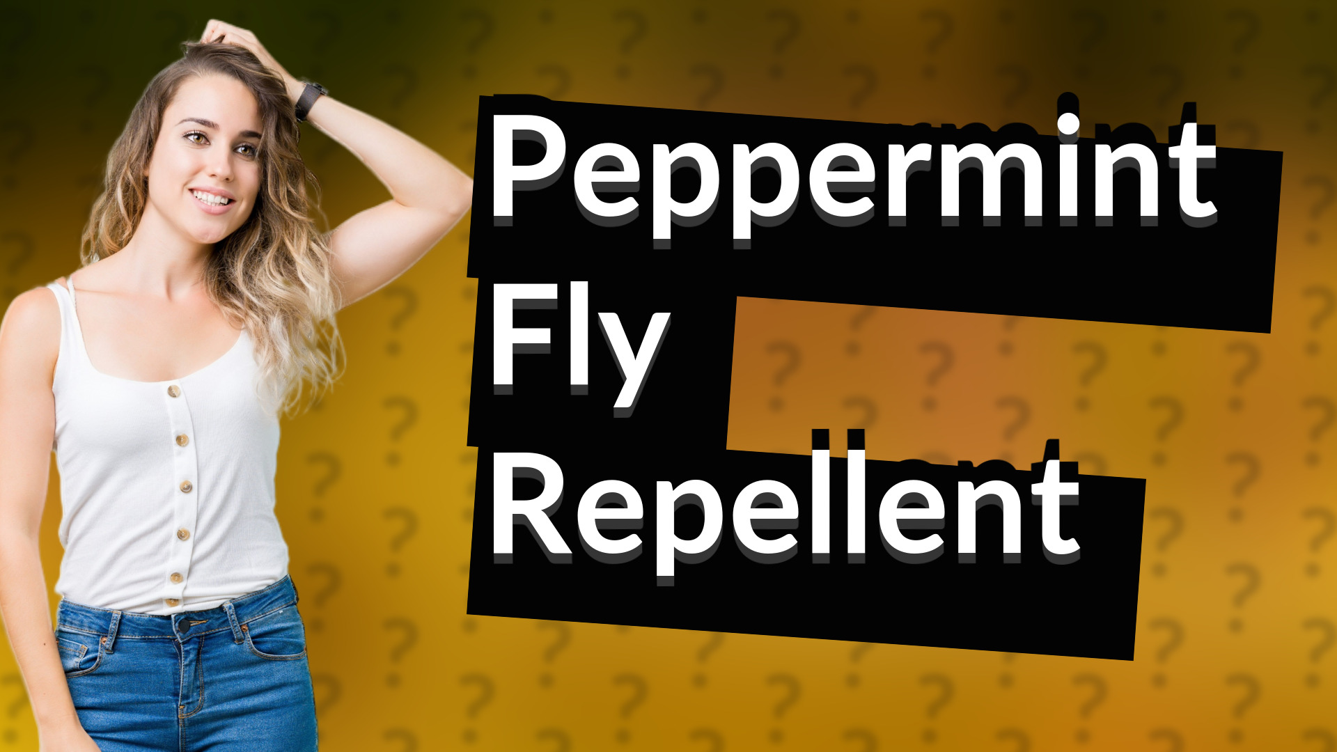 Peppermint Fly Repellent