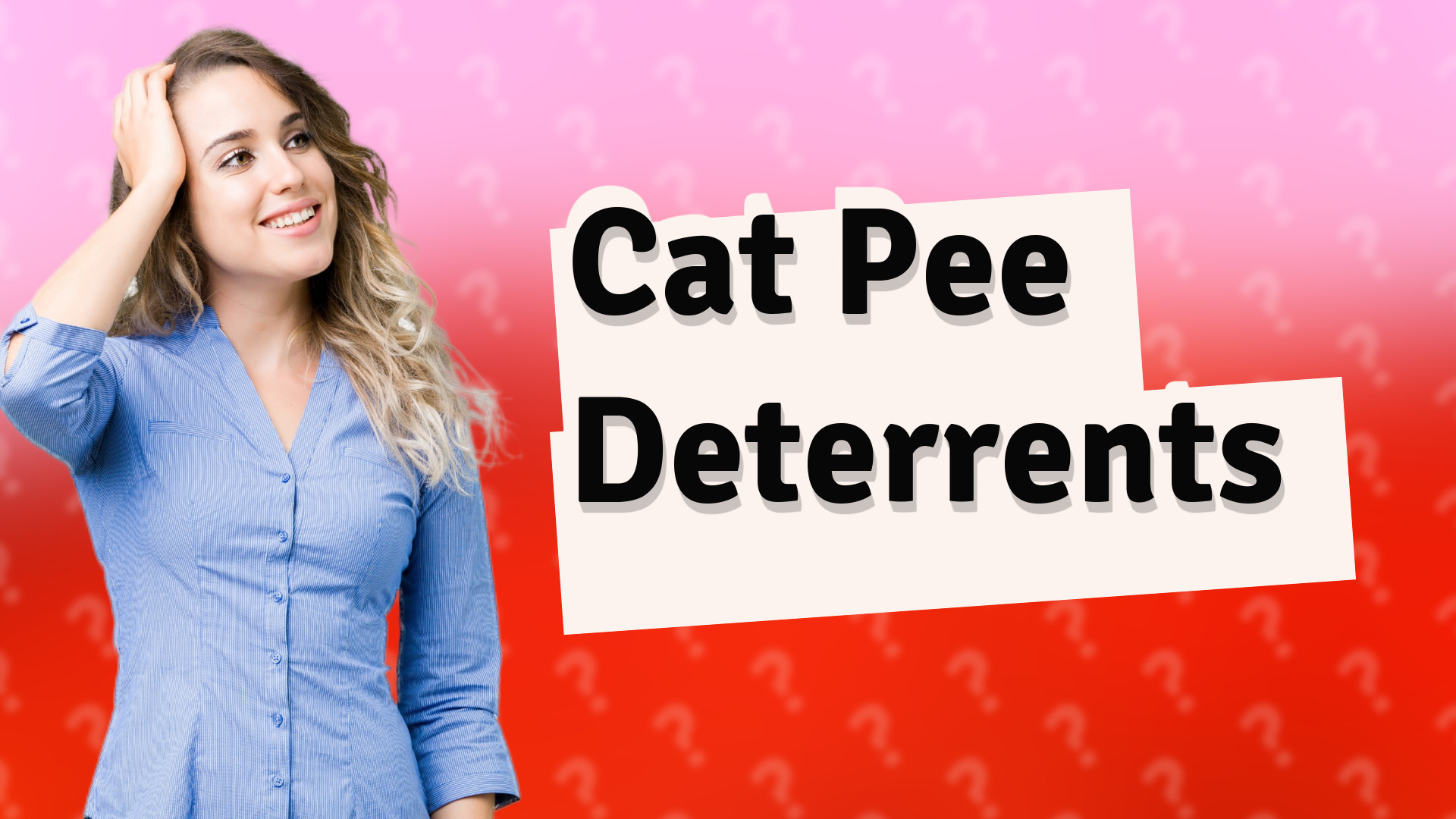 Cat Pee Deterrents