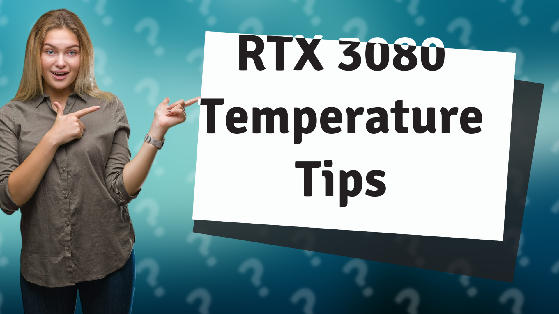 RTX 3080 Temperature Tips