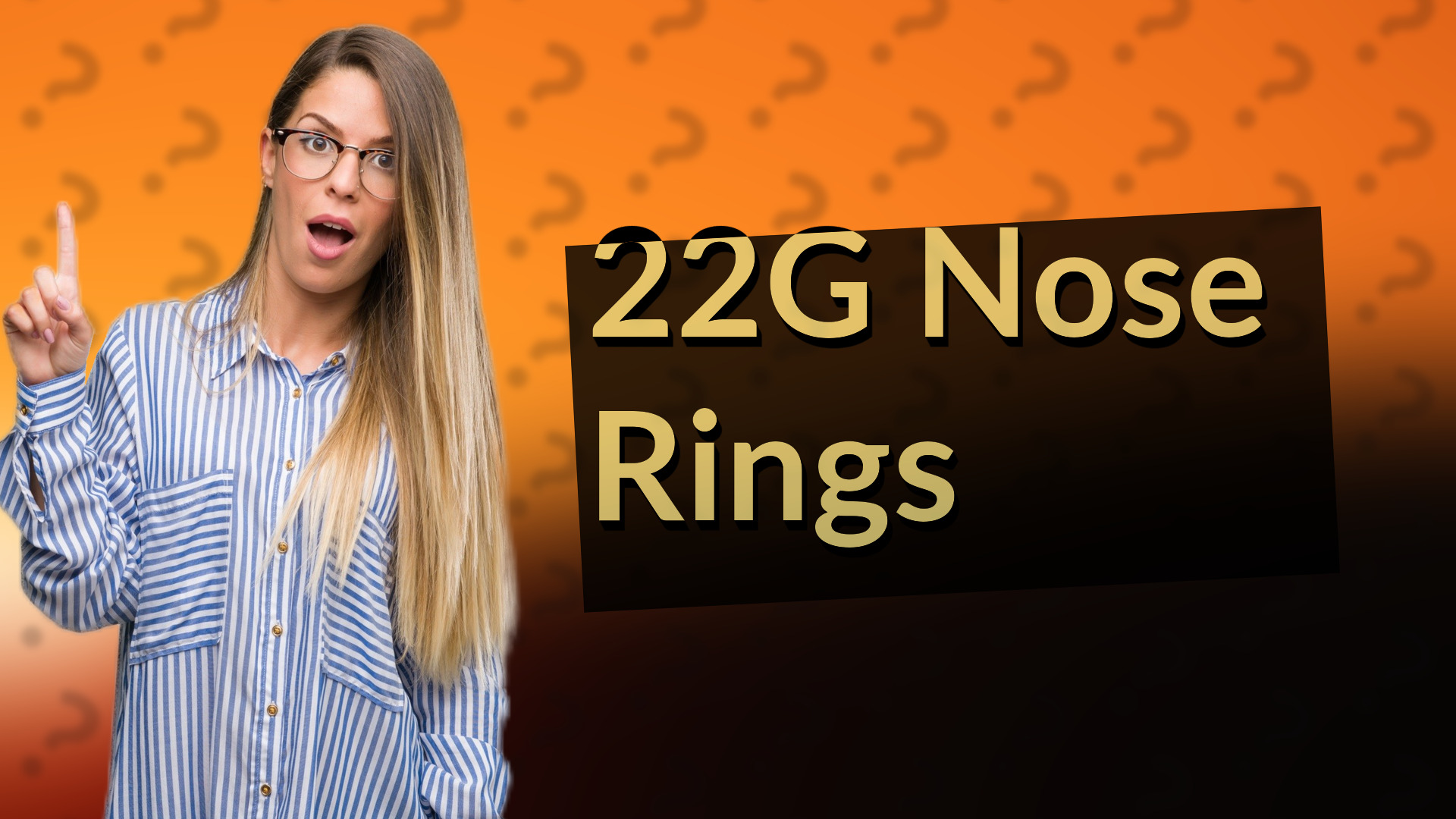 22G Nose Rings