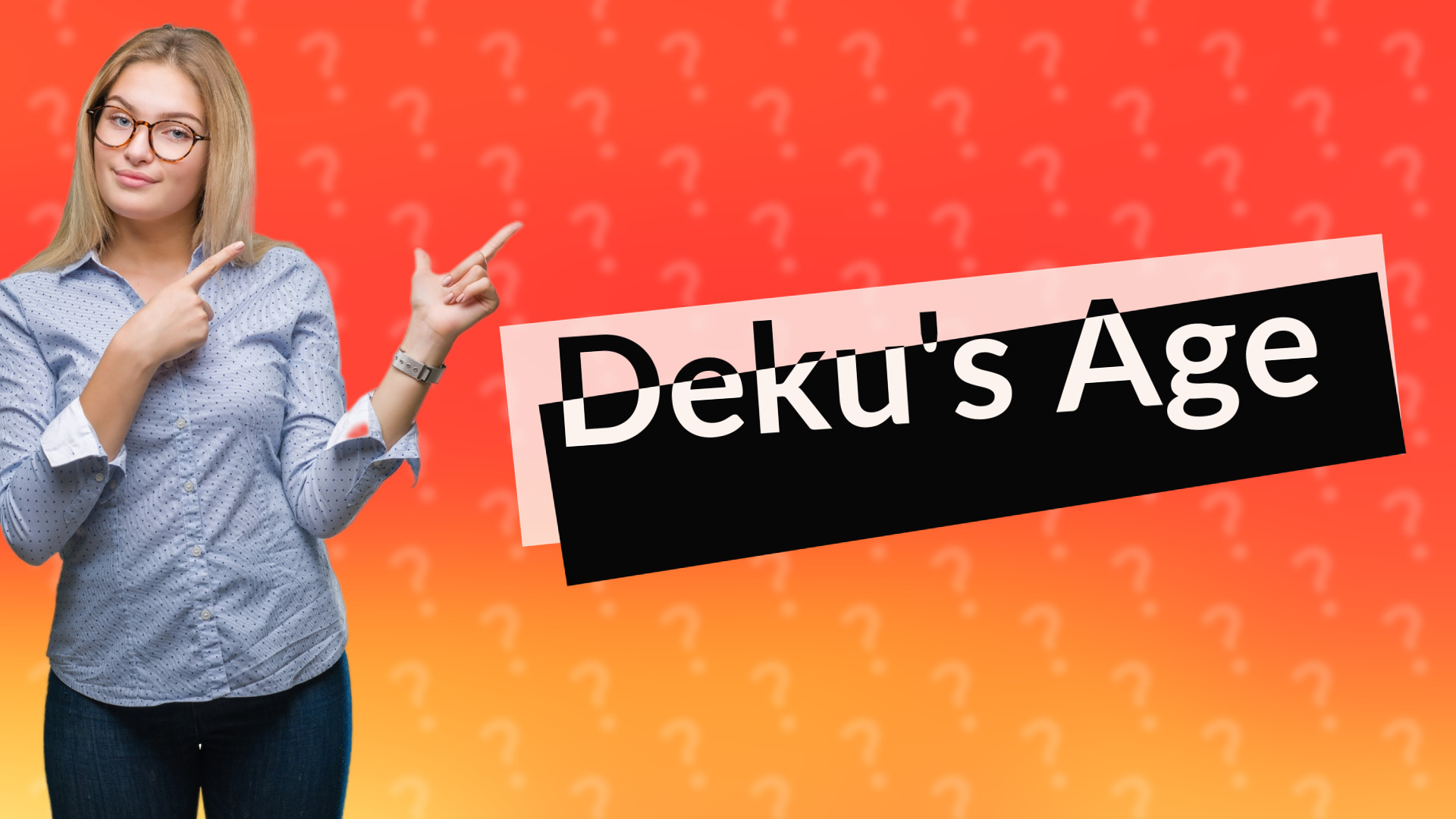 Deku's Age