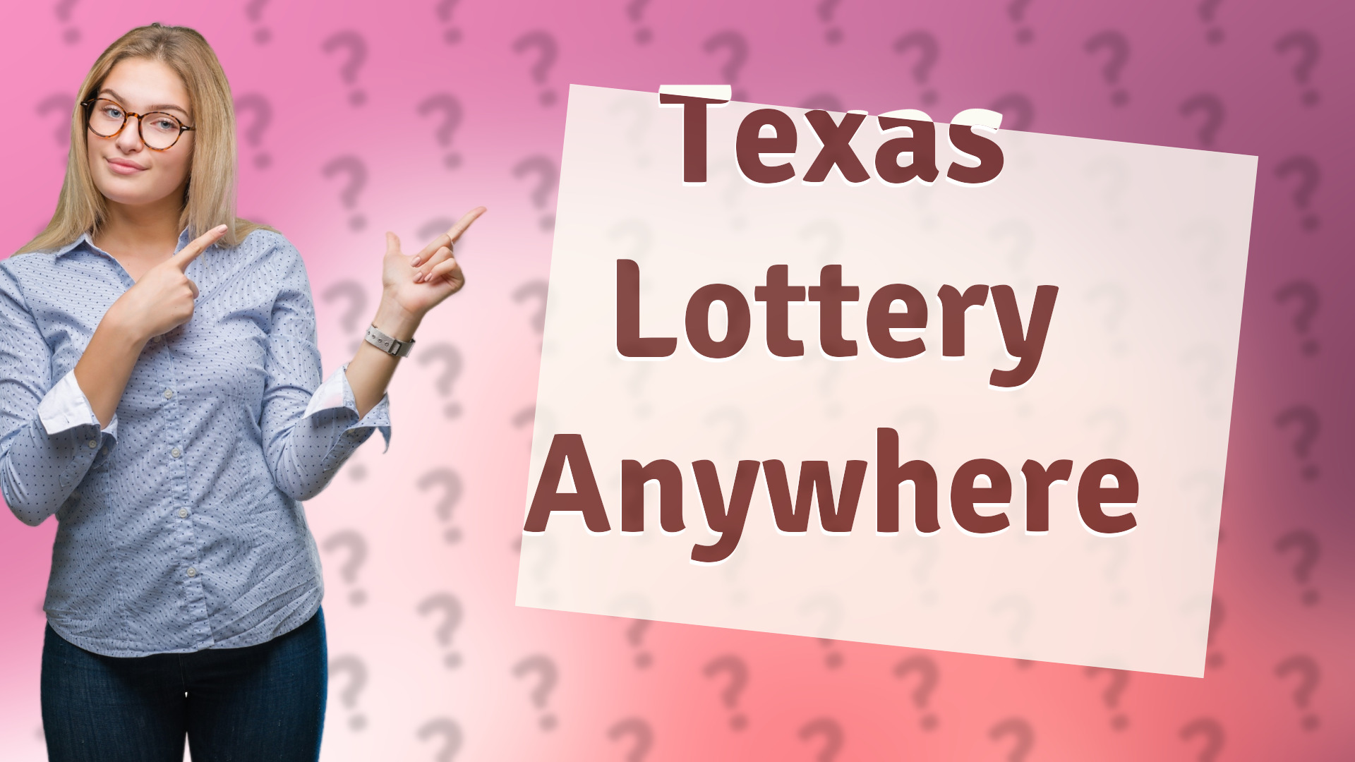 Texas Lottery Anywhere