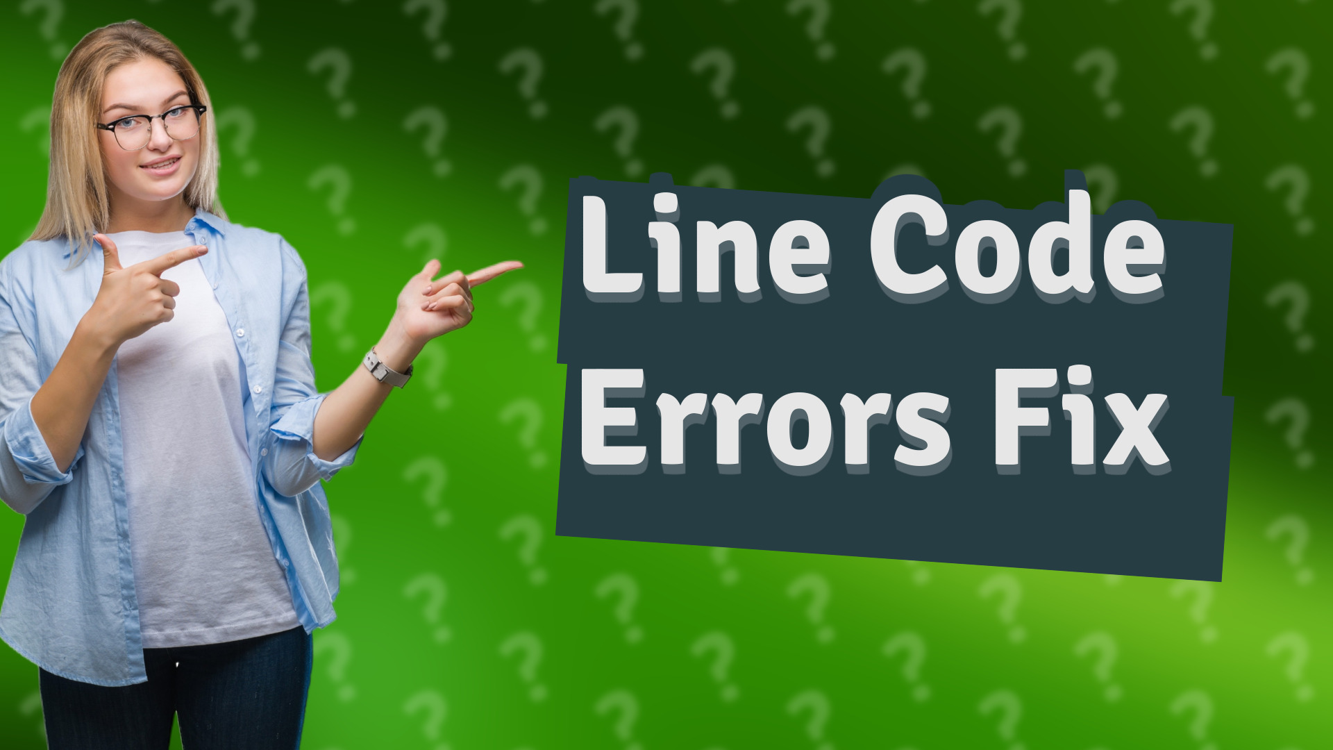 Line Code Errors Fix