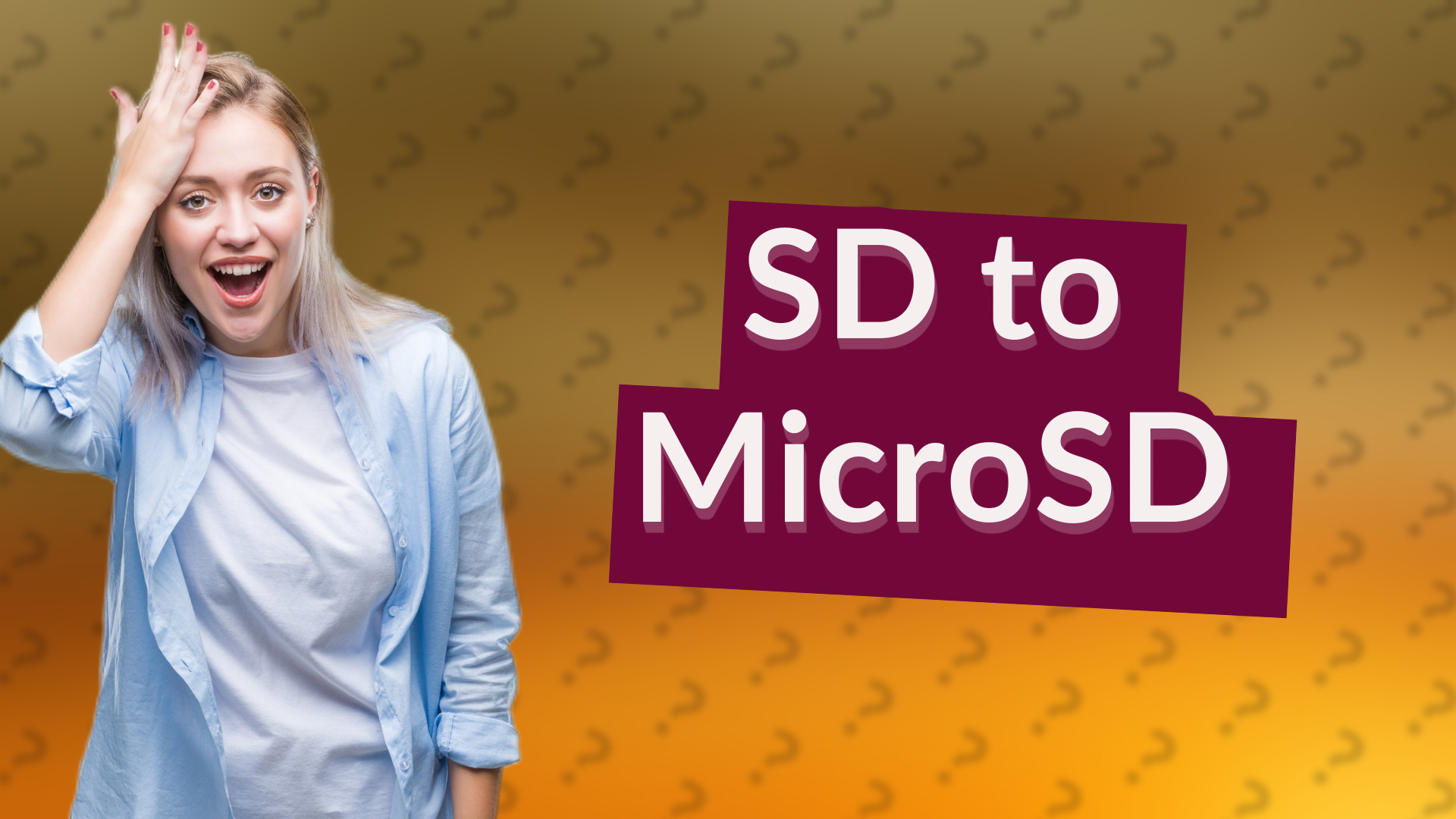 SD to MicroSD