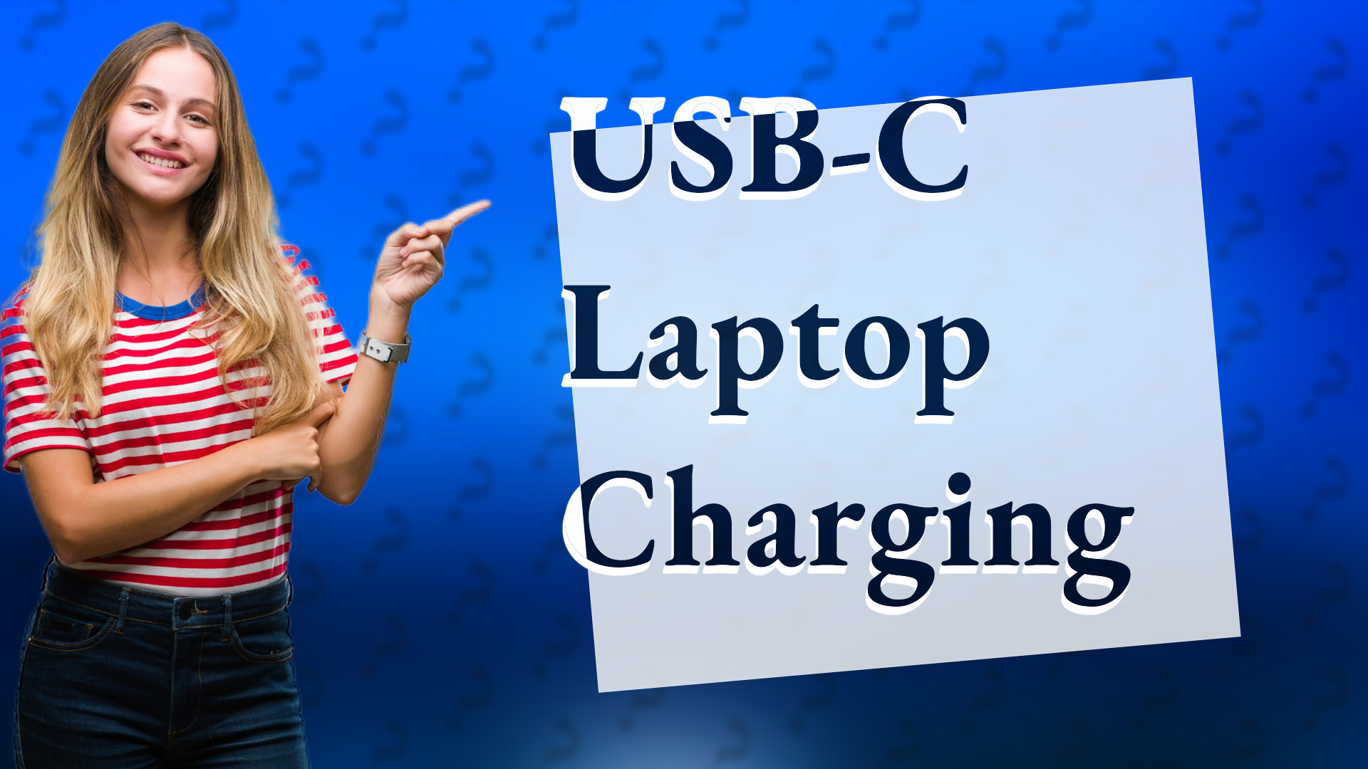 USB-C Laptop Charging